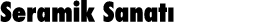 Seramik Sanat 