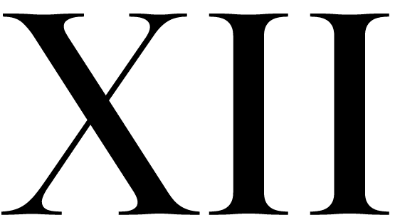 XII