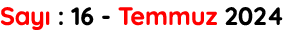 Say : 16 Temmuz 2024