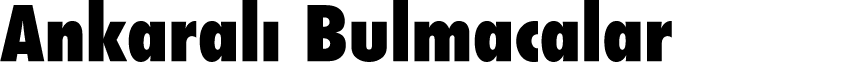 Ankaral Bulmacalar