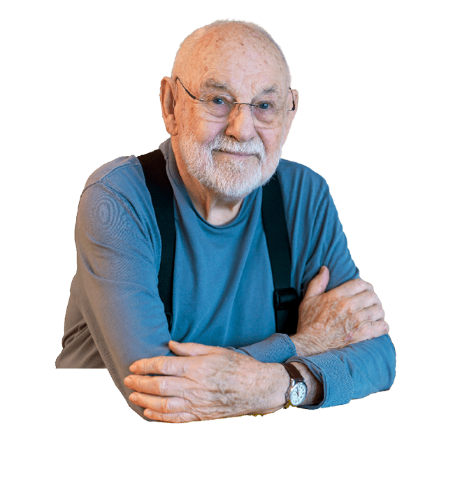 Children's book author Eric Carle photographed in his North Carolina studio