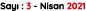 Sayı : 3 - Nisan 2021