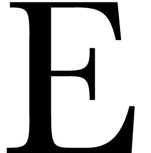 E