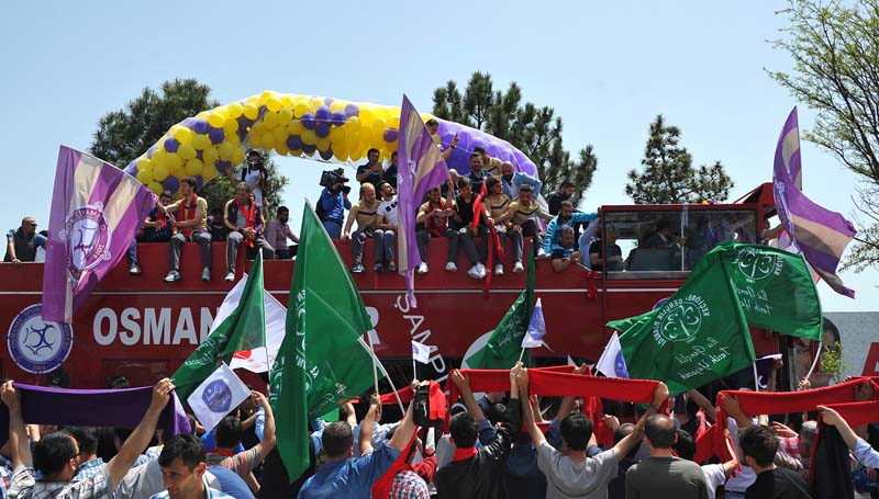 OSMANLISPOR'A ANKARA’DA SÜPER KARŞILAMA