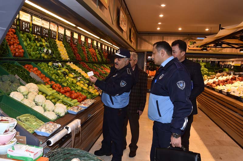 BÜYÜKŞEHİR ZABITASI’NDAN YILBAŞI DENETİMİ