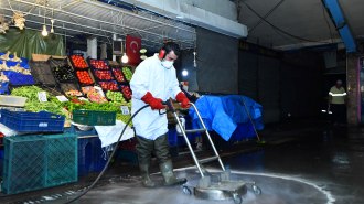 GECEDEN SABAHA BAŞKENT TEMİZLENİYOR