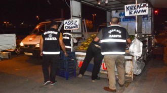 BÜYÜKŞEHİR ZABITASI’NDAN SEYYAR SATICIYA İZİN YOK
