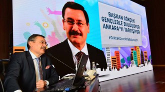 BAŞKAN GÖKÇEK GENÇLERLE ÜÇÜNCÜ KEZ BİR ARAYA GELDİ