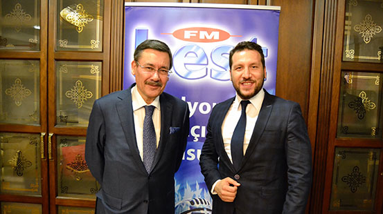 BAŞKAN GÖKÇEK, BEST FM'DE