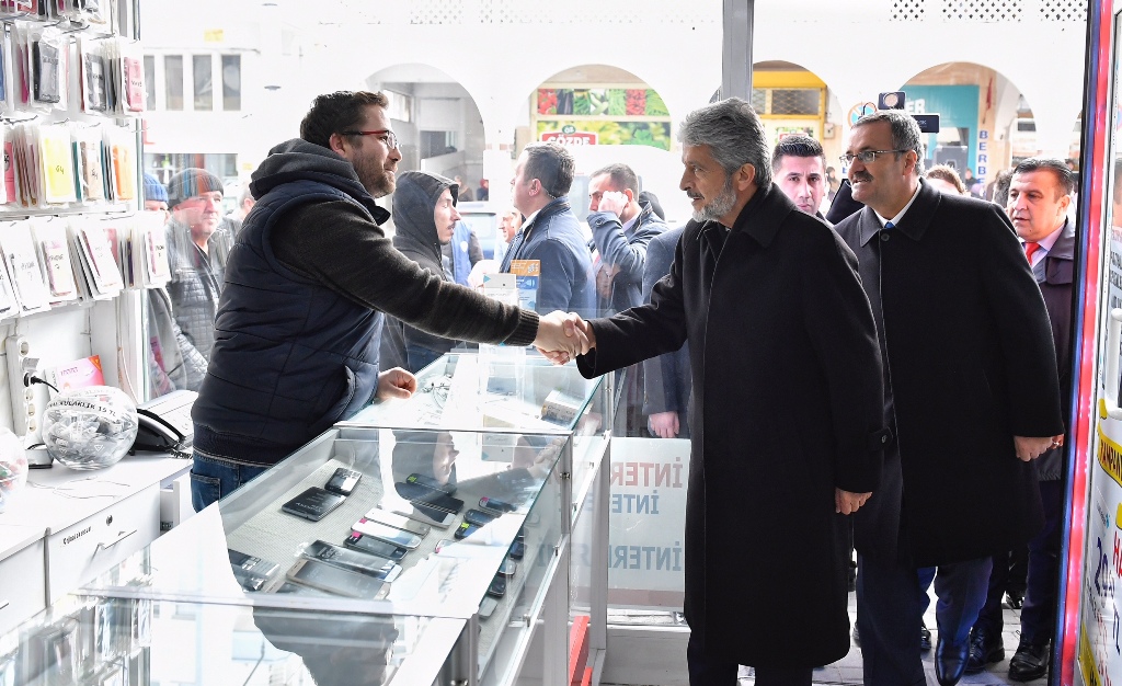 BAŞKAN TUNA İLÇE ZİYARETLERİNE DEVAM EDİYOR