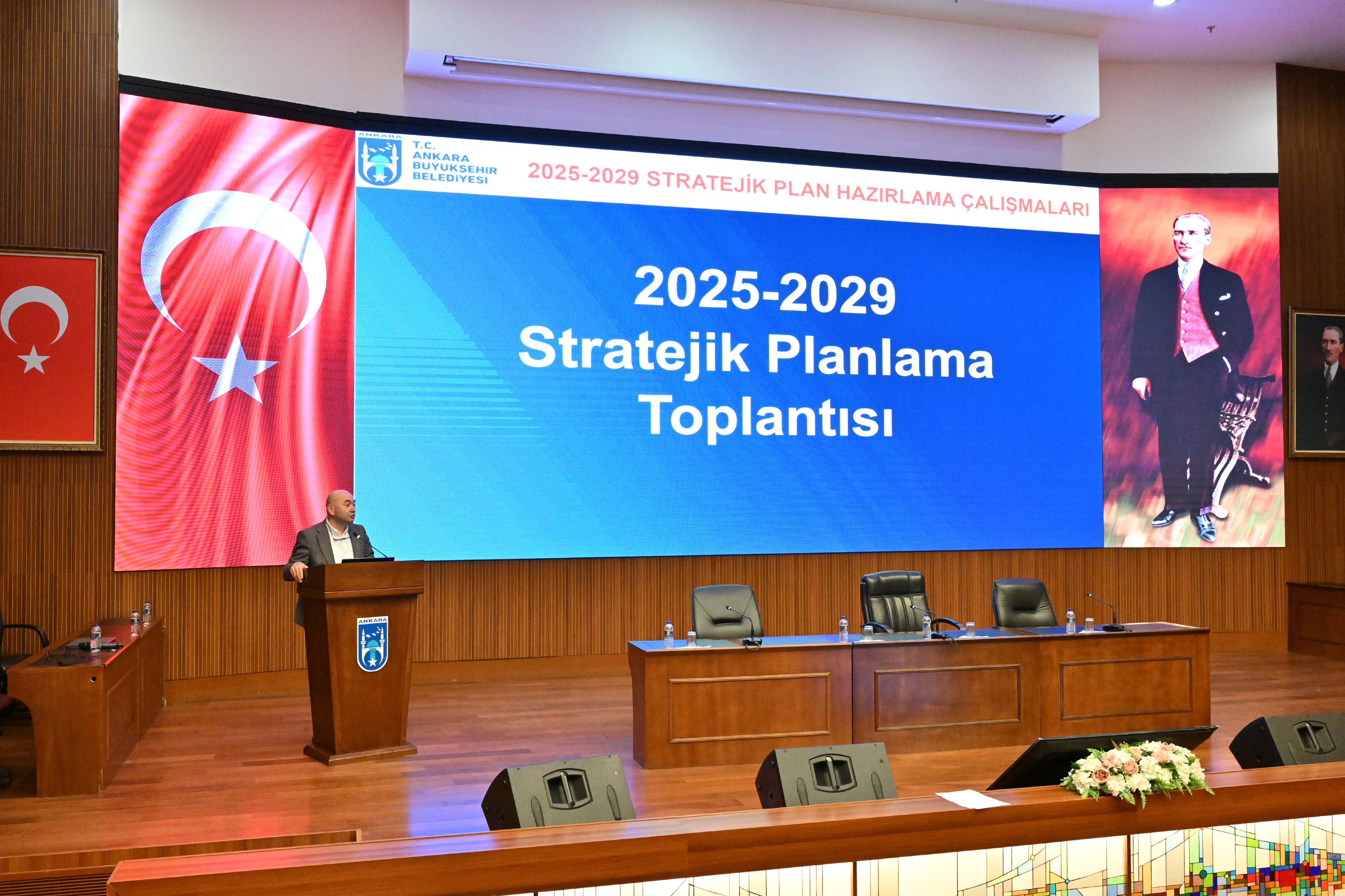 ANKARA BÜYÜKŞEHİR BELEDİYESİNİN 2025-2029 STRATEJİK PLANLAMA TOPLANTISI GERÇEKLEŞT