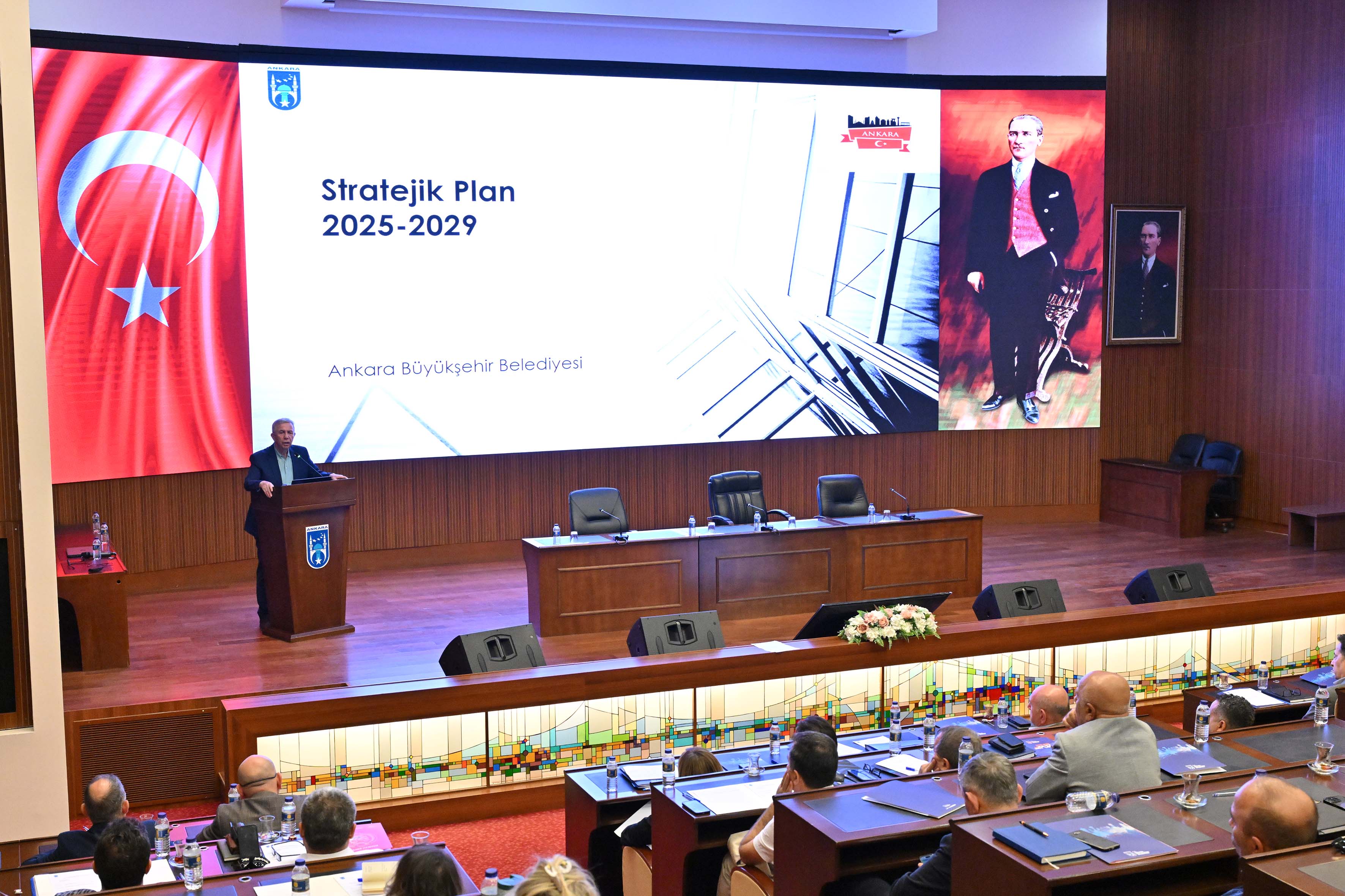 ANKARA BÜYÜKŞEHİR BELEDİYESİNİN 2025-2029 STRATEJİK PLANLAMA TOPLANTISI GERÇEKLEŞT