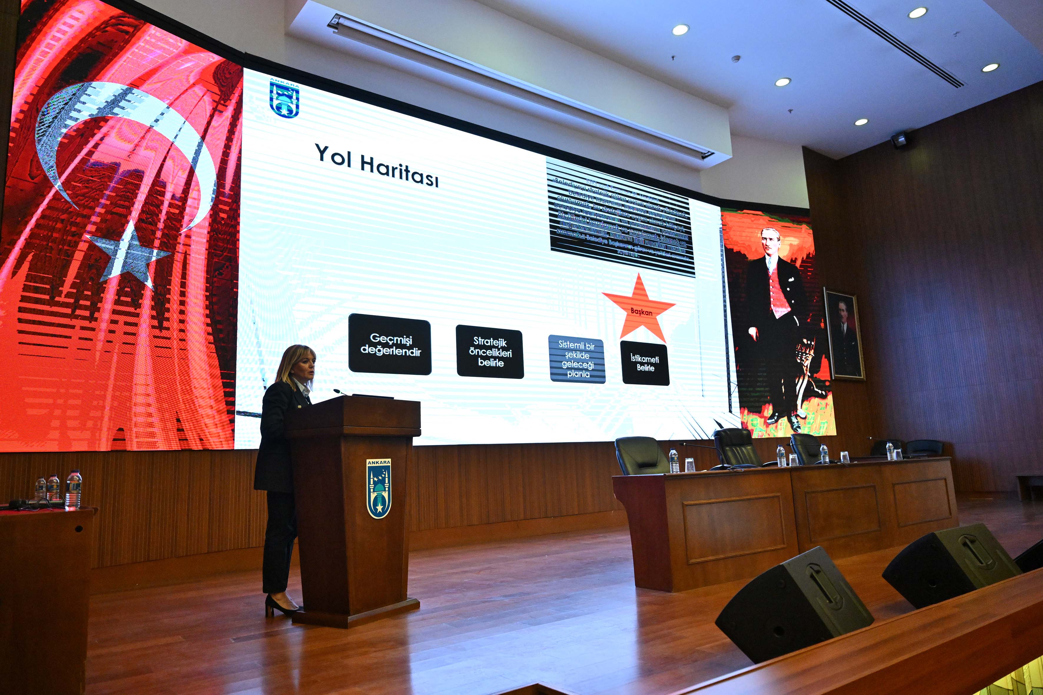 ANKARA BÜYÜKŞEHİR BELEDİYESİNİN 2025-2029 STRATEJİK PLANLAMA TOPLANTISI GERÇEKLEŞT