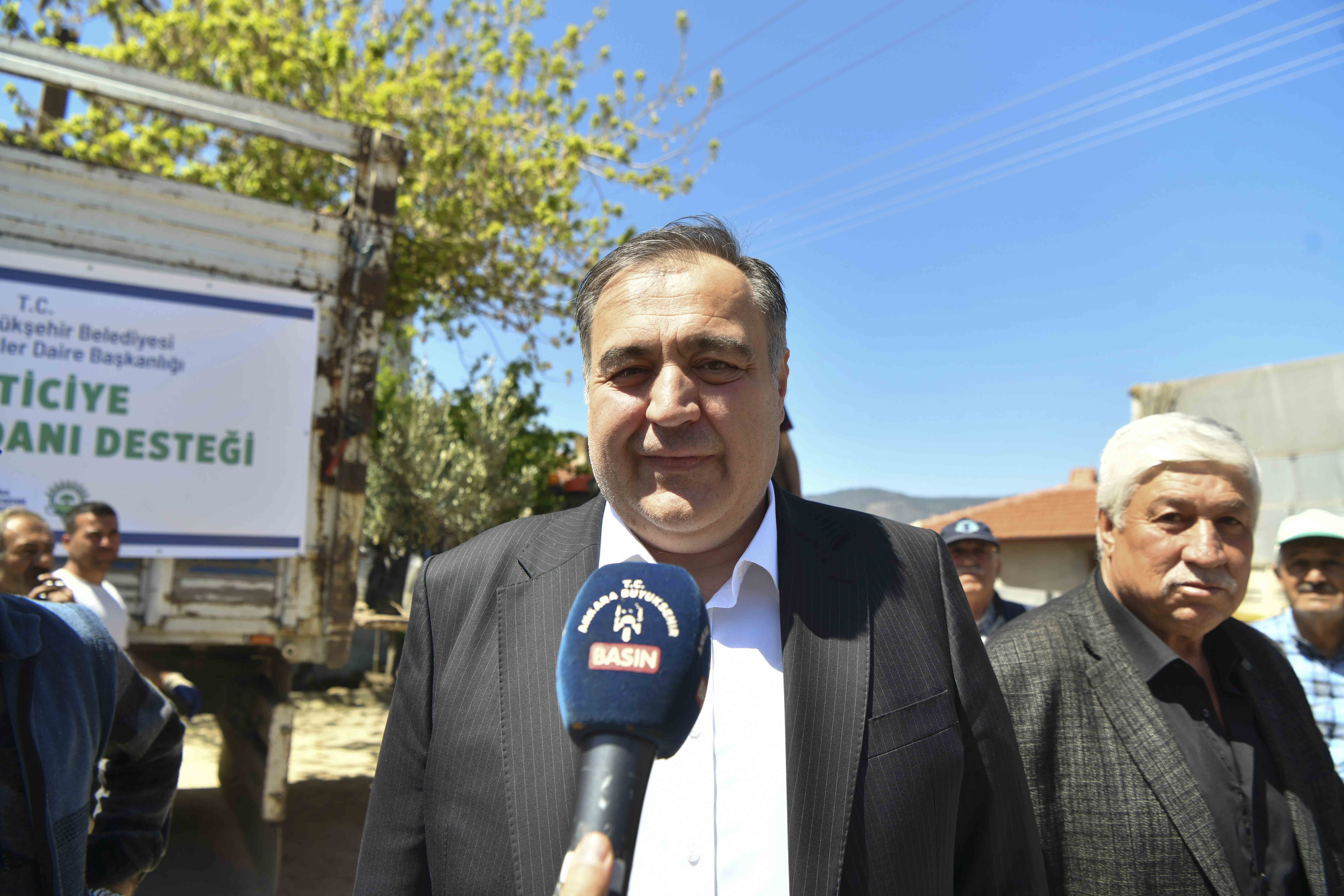 ANKARA BÜYÜKŞEHİR BELEDİYESİ’NİN ÜRETİCİLERE DESTEKLERİ SÜRÜYOR