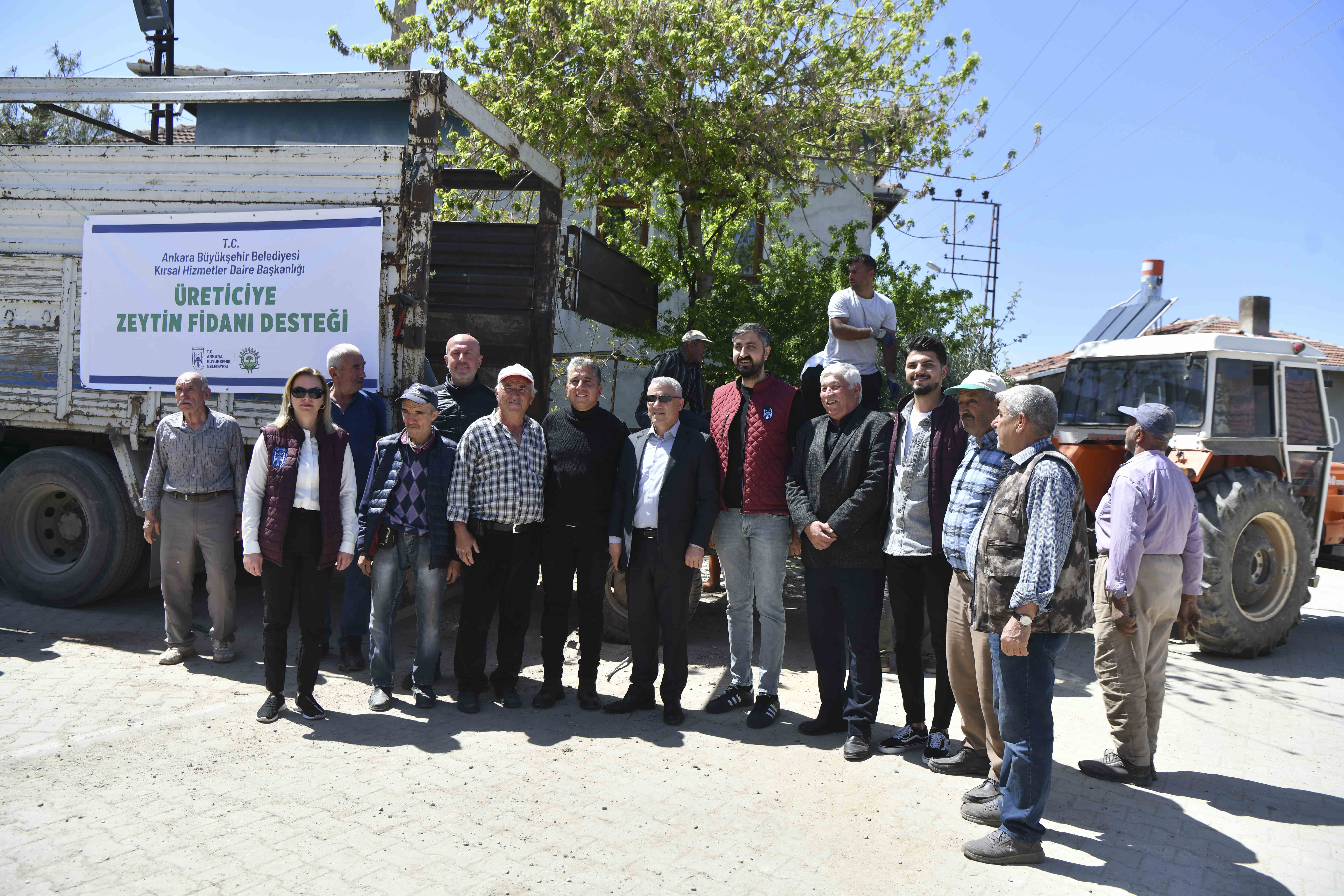 ANKARA BÜYÜKŞEHİR BELEDİYESİ’NİN ÜRETİCİLERE DESTEKLERİ SÜRÜYOR