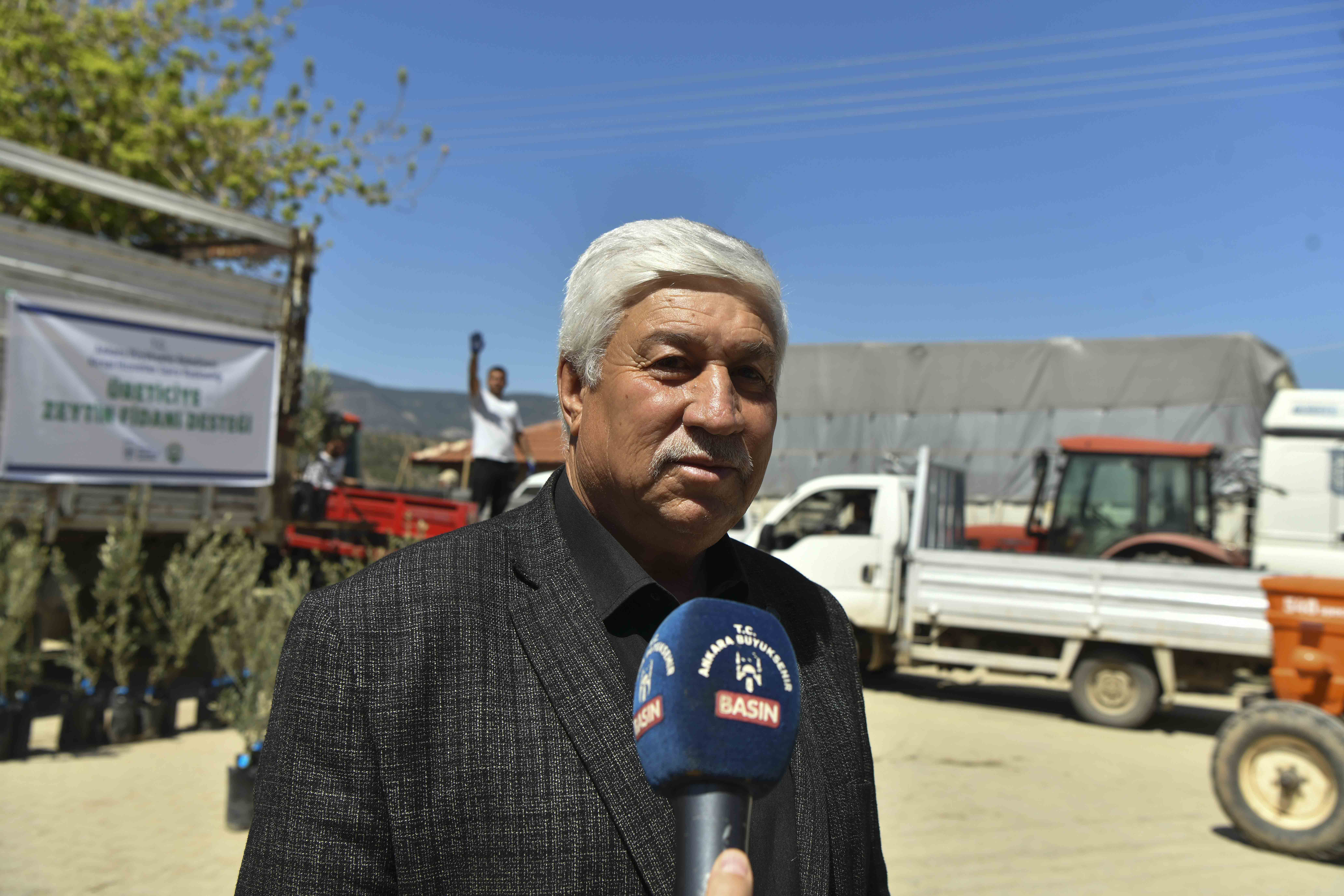 ANKARA BÜYÜKŞEHİR BELEDİYESİ’NİN ÜRETİCİLERE DESTEKLERİ SÜRÜYOR