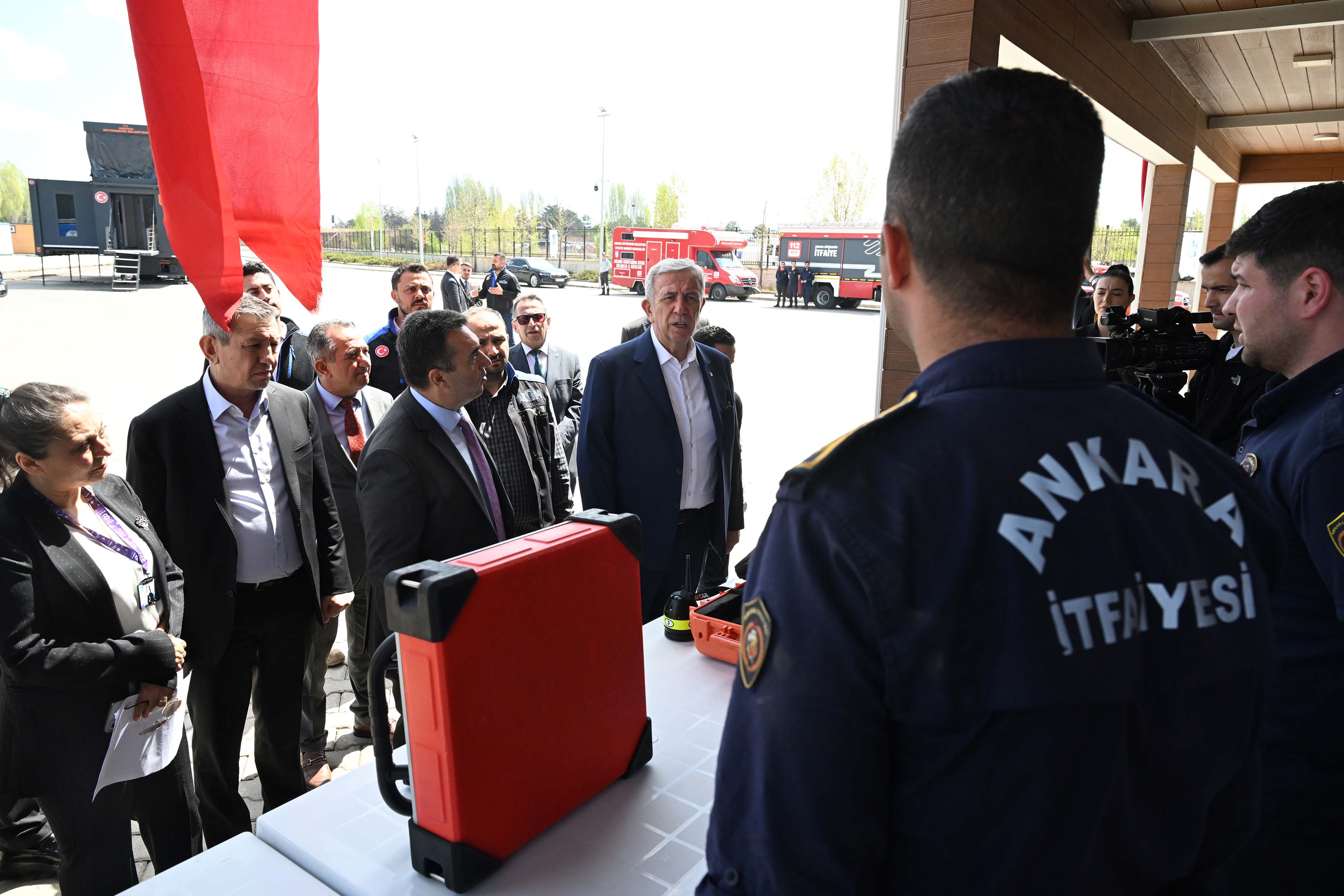 BAŞKENT AFETLERE HAZIR: MANSUR YAVAŞ, AFET EĞİTİM VE LOJİSTİK MERKEZİ’Nİ TANITTI