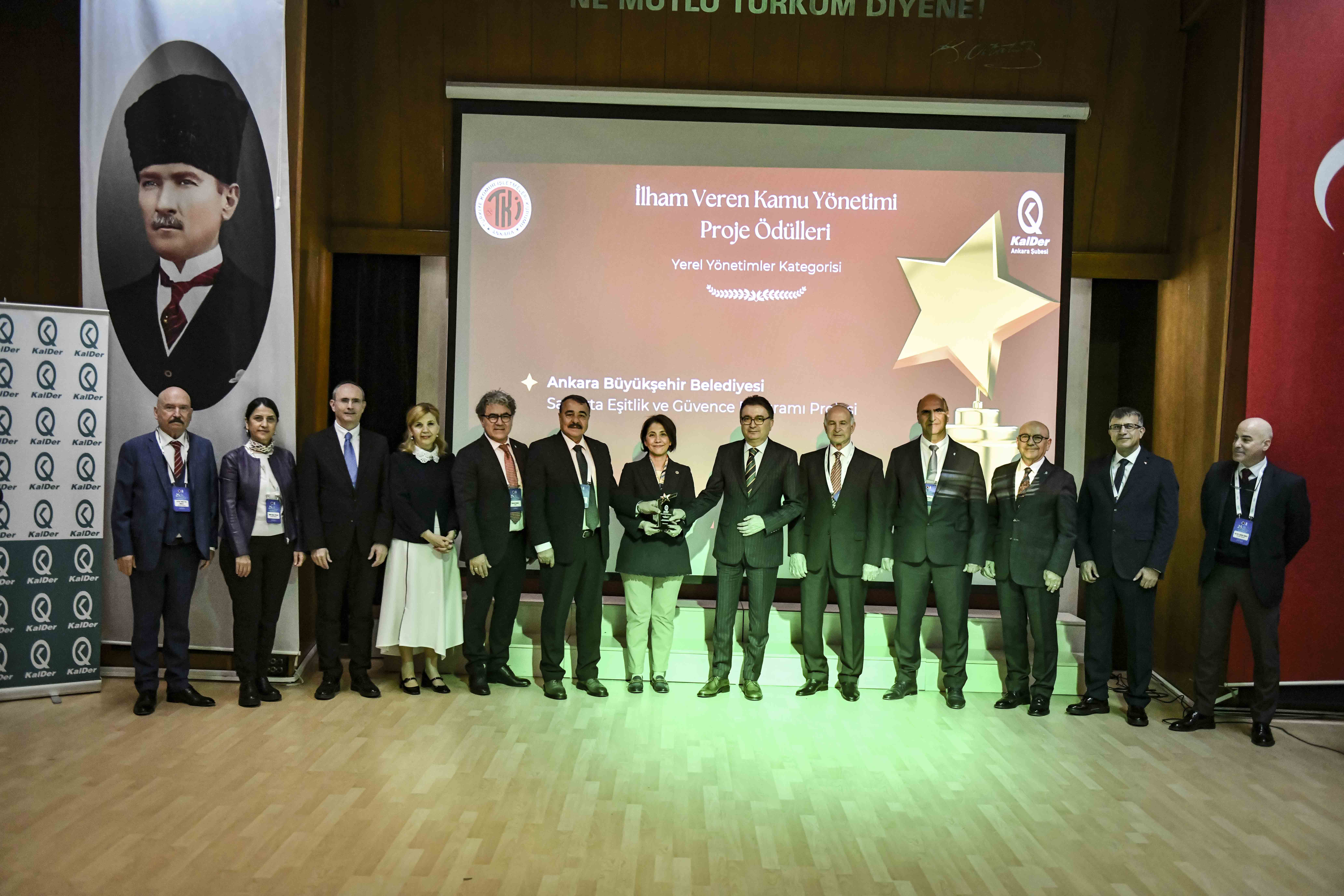 HPV AŞISI VE DİYABET SENSÖRÜ PROJELERİ ÖDÜL GETİRDİ: TÜRKİYE KALİTE DERNEĞİ’NDEN ANKARA BÜYÜKŞEHİR BELEDİYESİ’NE ÖDÜL   