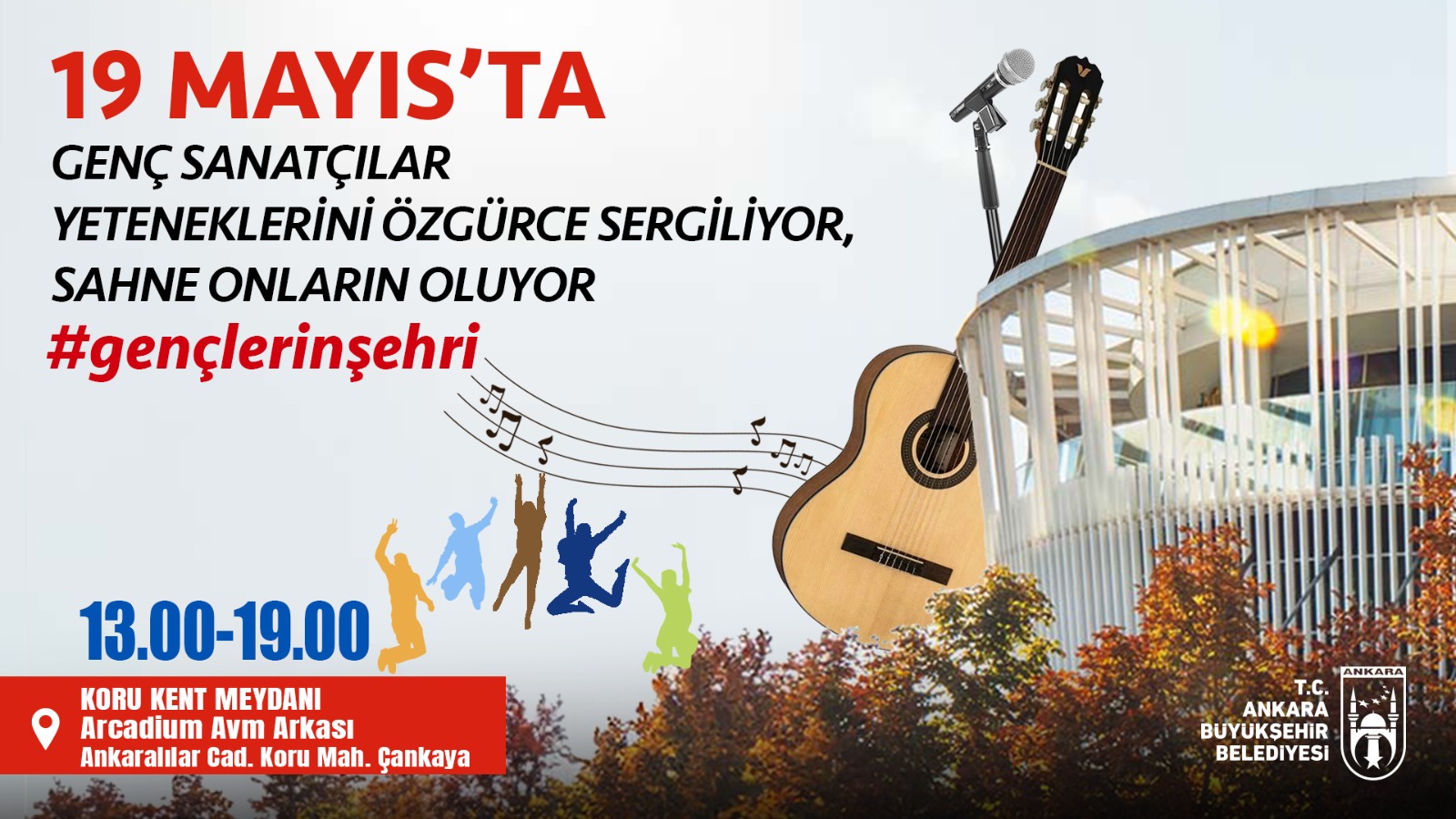 19 MAYIS’TA SAHNE GENÇLER İÇİN KURULUYOR: ABB’DEN GENÇ SANATÇILARA DESTEK: “GENÇ KEŞİF SAHNESİ”