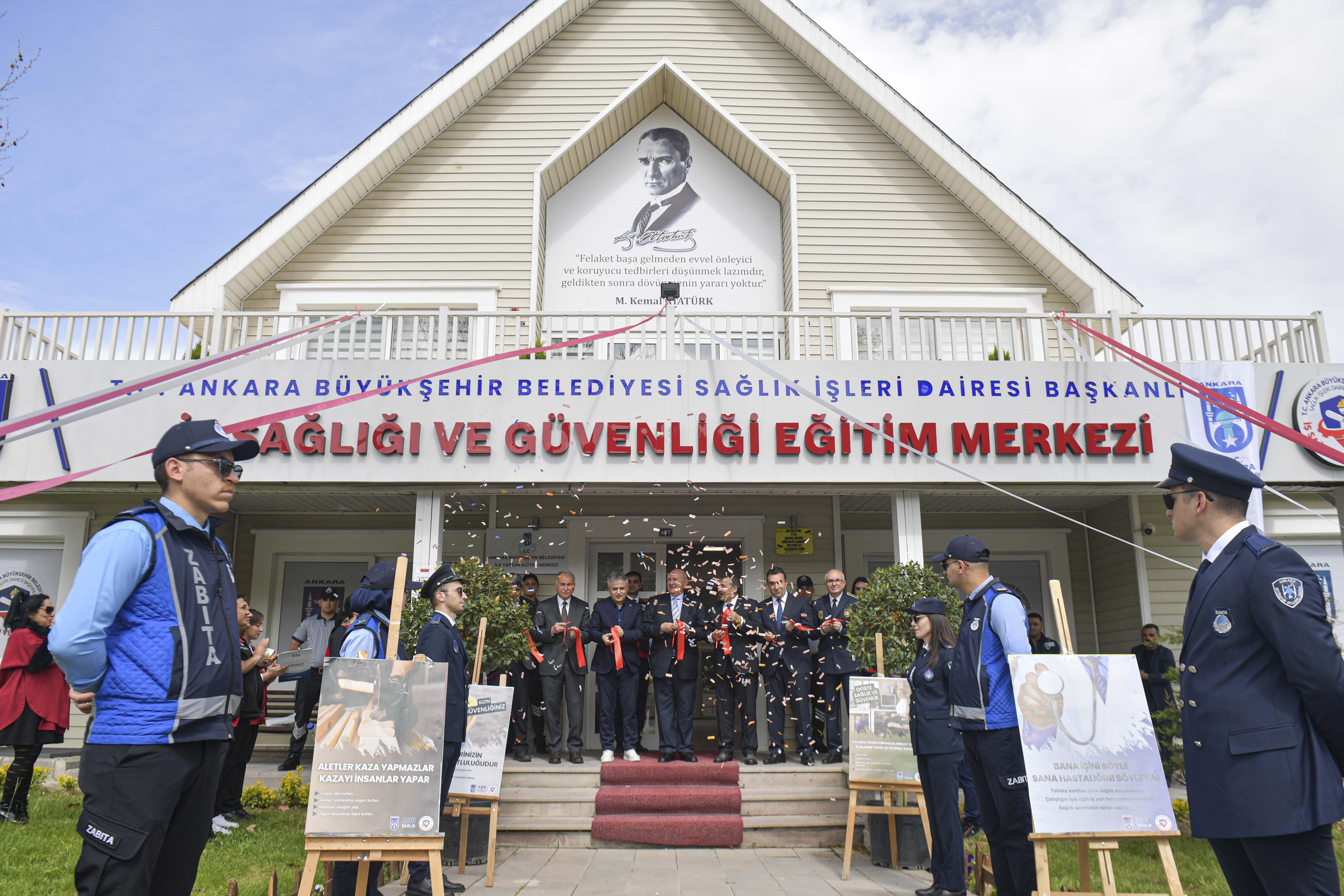 BAŞKENT’E YENİ BİR EĞİTİM MERKEZİ DAHA: ANKARA BÜYÜKŞEHİR BELEDİYESİ’NDEN İŞ SAĞLIĞI VE GÜVENLİĞİNE YATIRIM