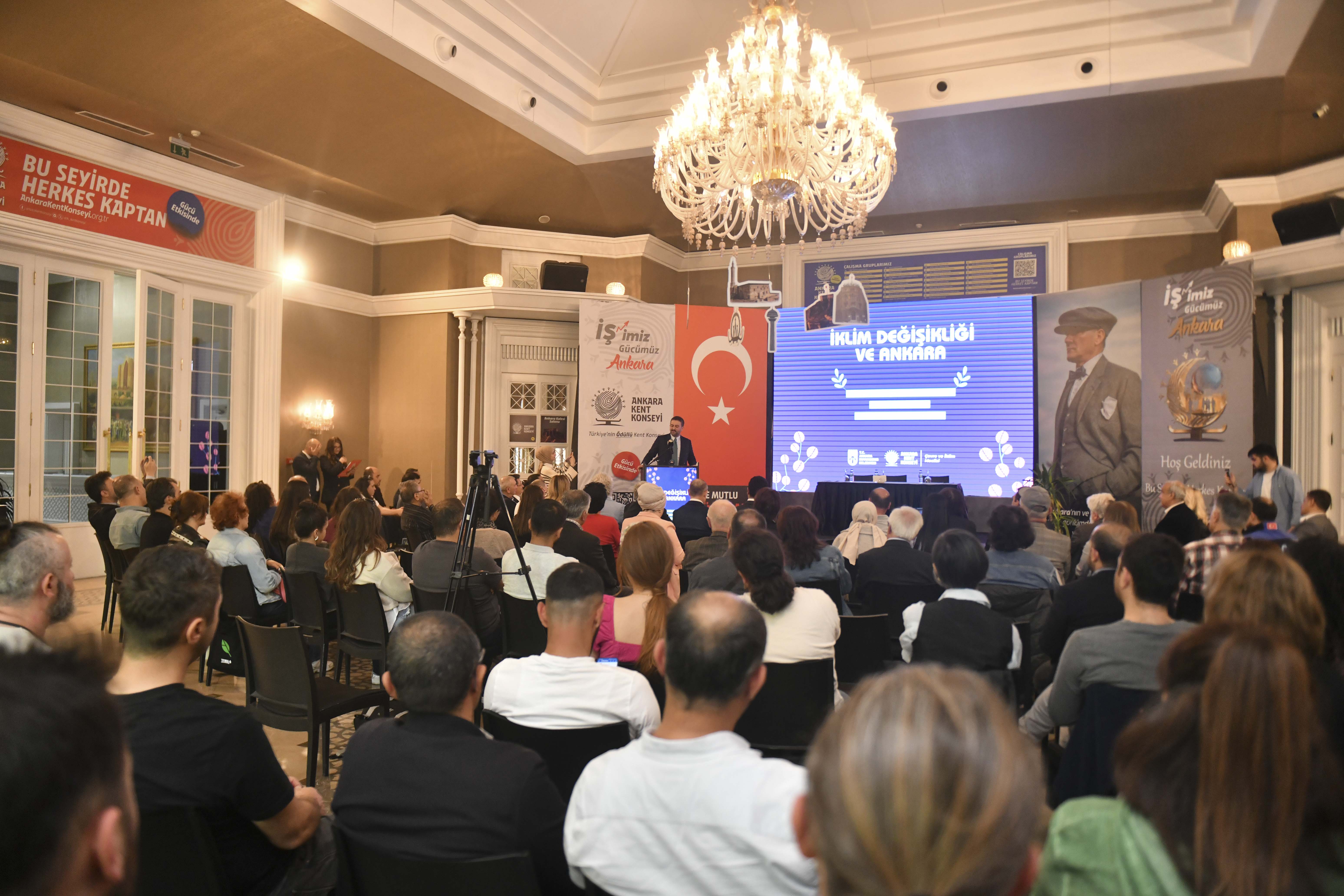 ANKARA KENT KONSEYİ “İKLİM DEĞİŞİKLİĞİ VE ANKARA” PANELİYLE FARKINDALIK OLUŞTURDU