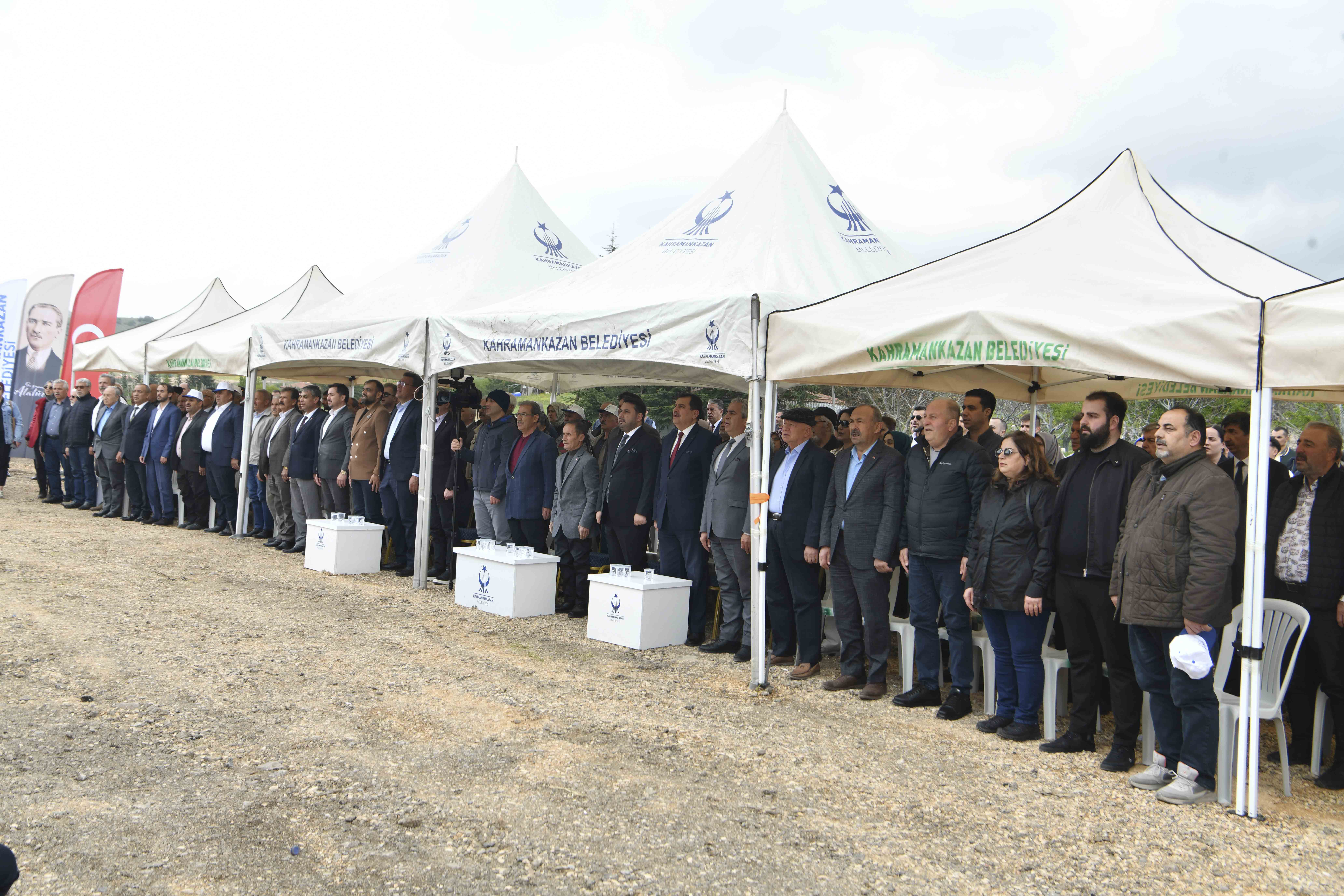 ANKARA BÜYÜKŞEHİR BELEDİYESİ’NDEN KAHRAMANKAZAN ÖRENCİK SULAMA PROJESİ
