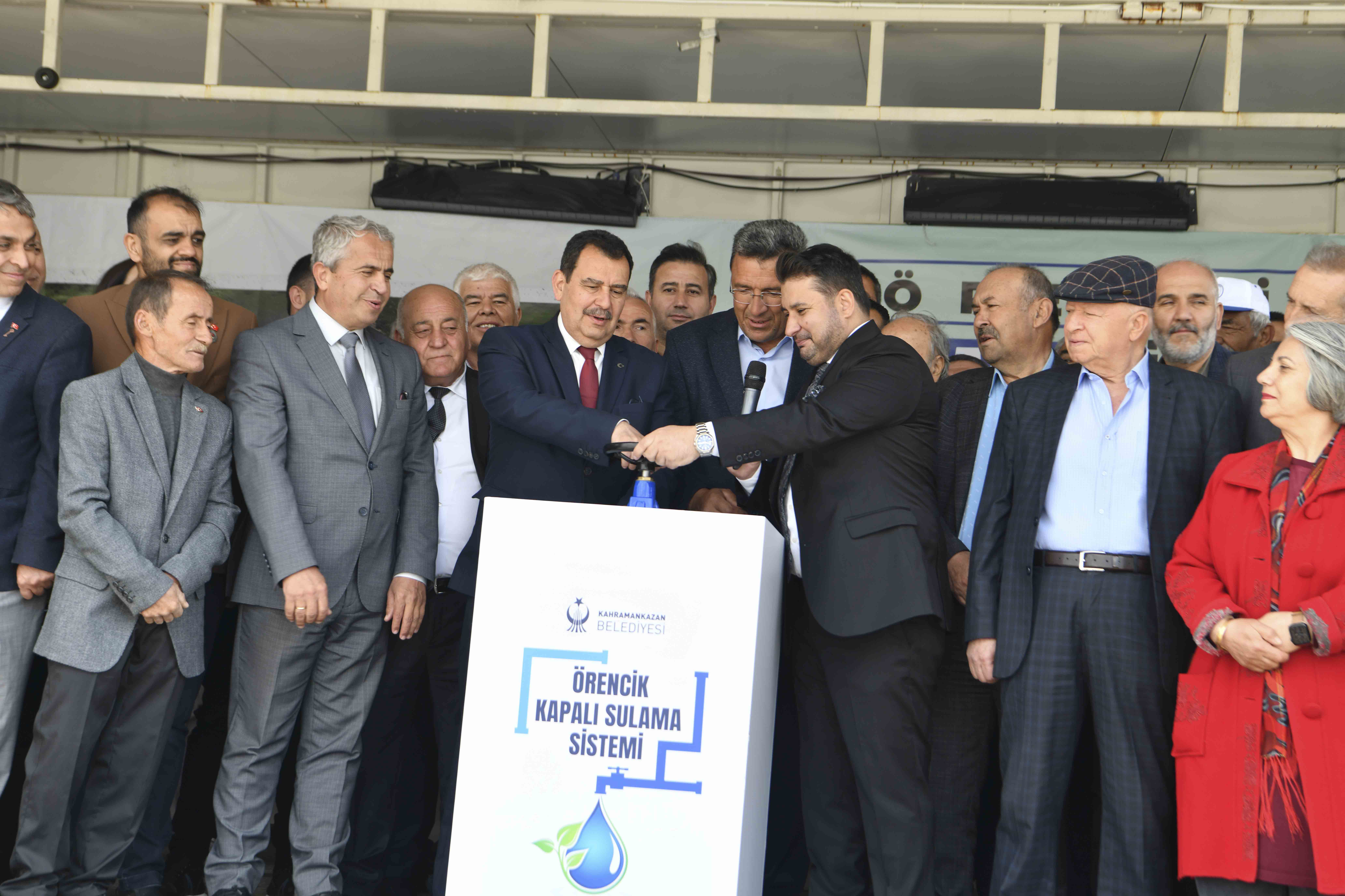 ANKARA BÜYÜKŞEHİR BELEDİYESİ’NDEN KAHRAMANKAZAN ÖRENCİK SULAMA PROJESİ