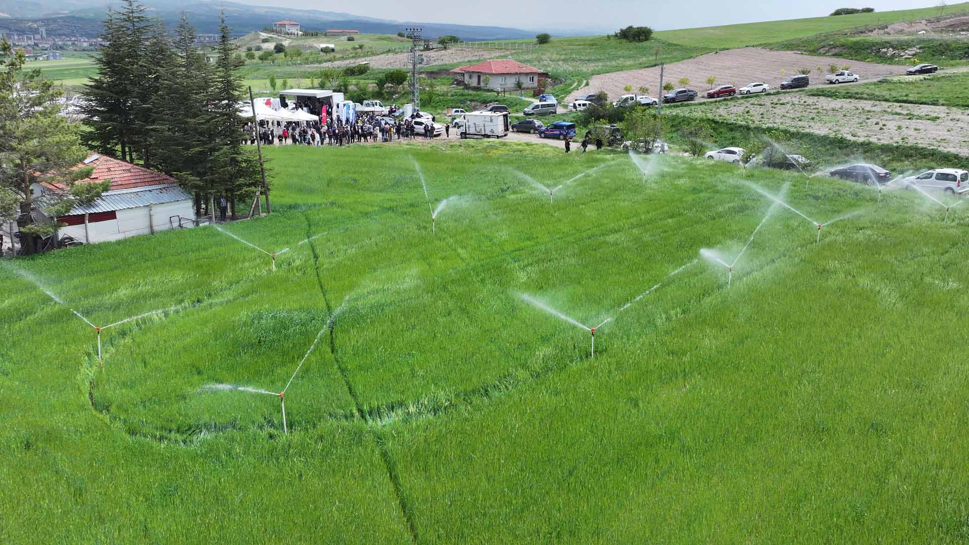 ANKARA BÜYÜKŞEHİR BELEDİYESİ’NDEN KAHRAMANKAZAN ÖRENCİK SULAMA PROJESİ