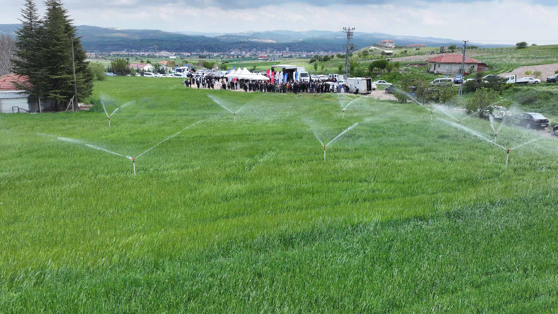ANKARA BÜYÜKŞEHİR BELEDİYESİ’NDEN KAHRAMANKAZAN ÖRENCİK SULAMA PROJESİ