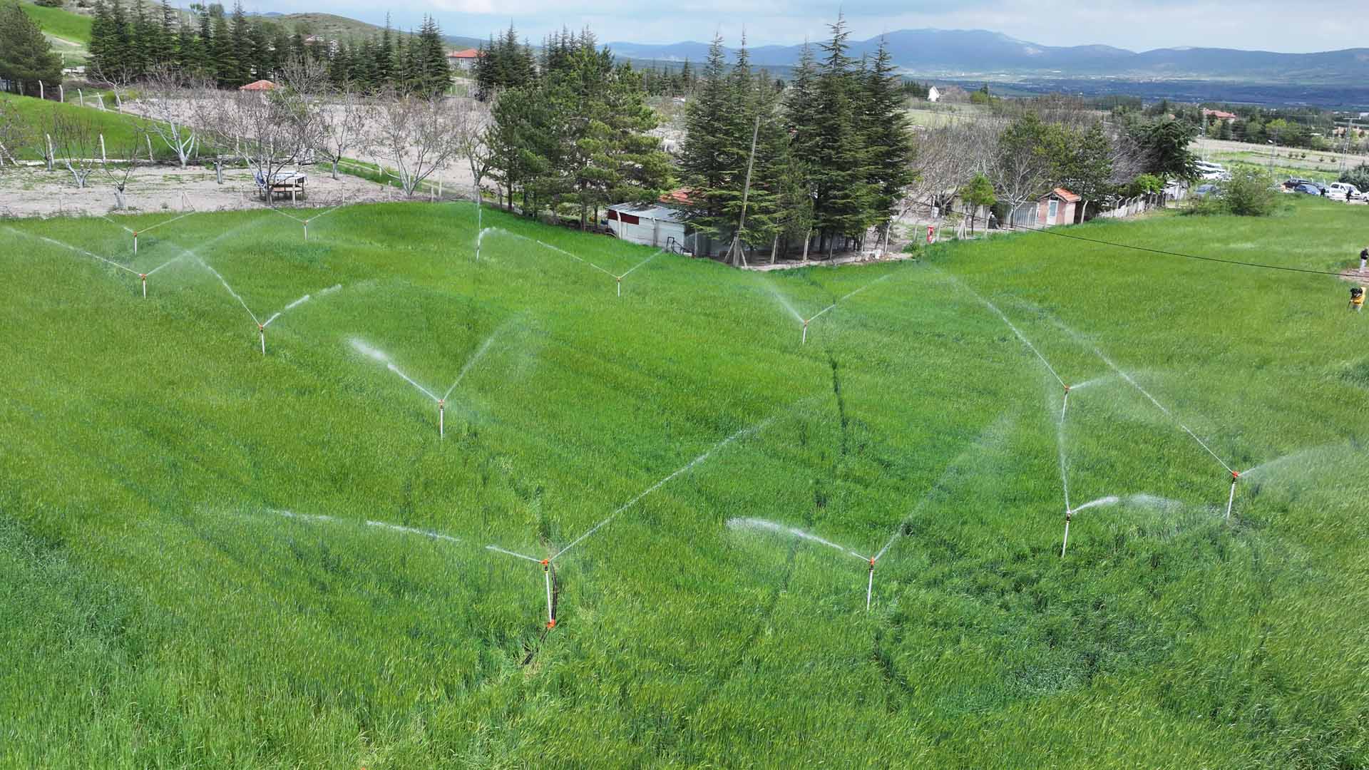 ANKARA BÜYÜKŞEHİR BELEDİYESİ’NDEN KAHRAMANKAZAN ÖRENCİK SULAMA PROJESİ