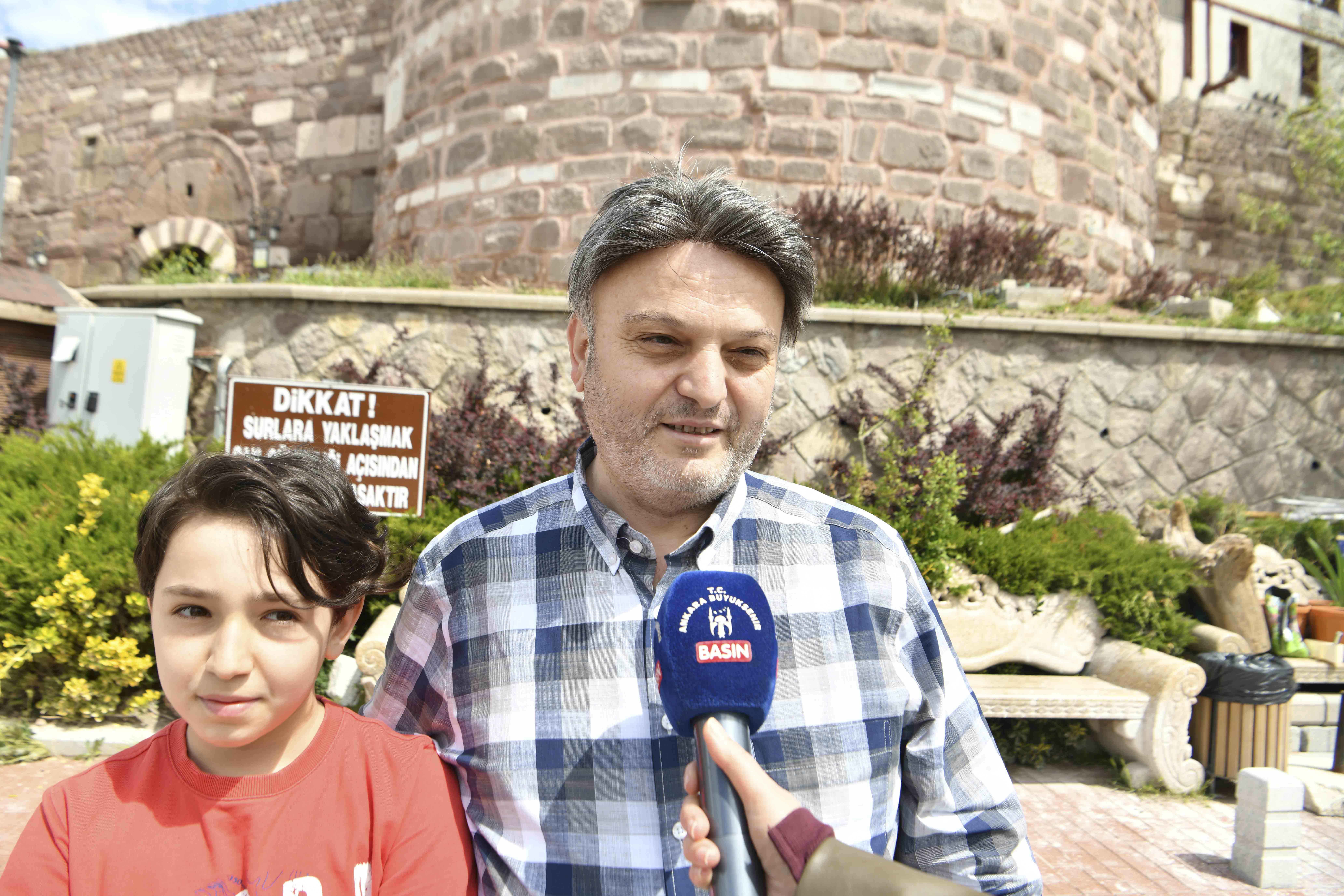 ANKARA KALESİ’NE HASSAS DOKUNUŞ: SUR DUVARLARI GÜÇLENDİRİLDİ