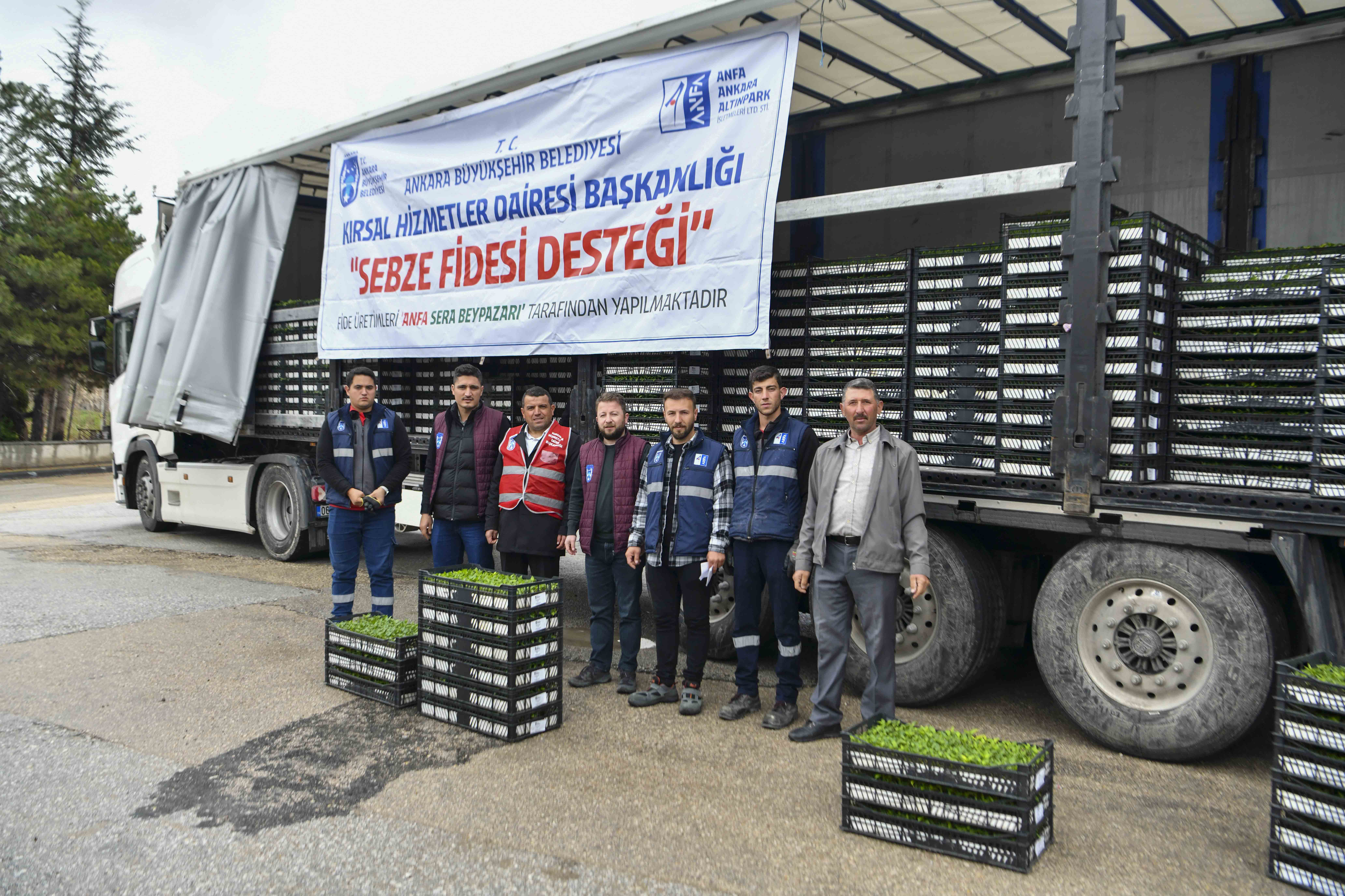ANKARA BÜYÜKŞEHİR BELEDİYESİ’NİN KIRSALA DESTEKLERİ SÜRÜYOR