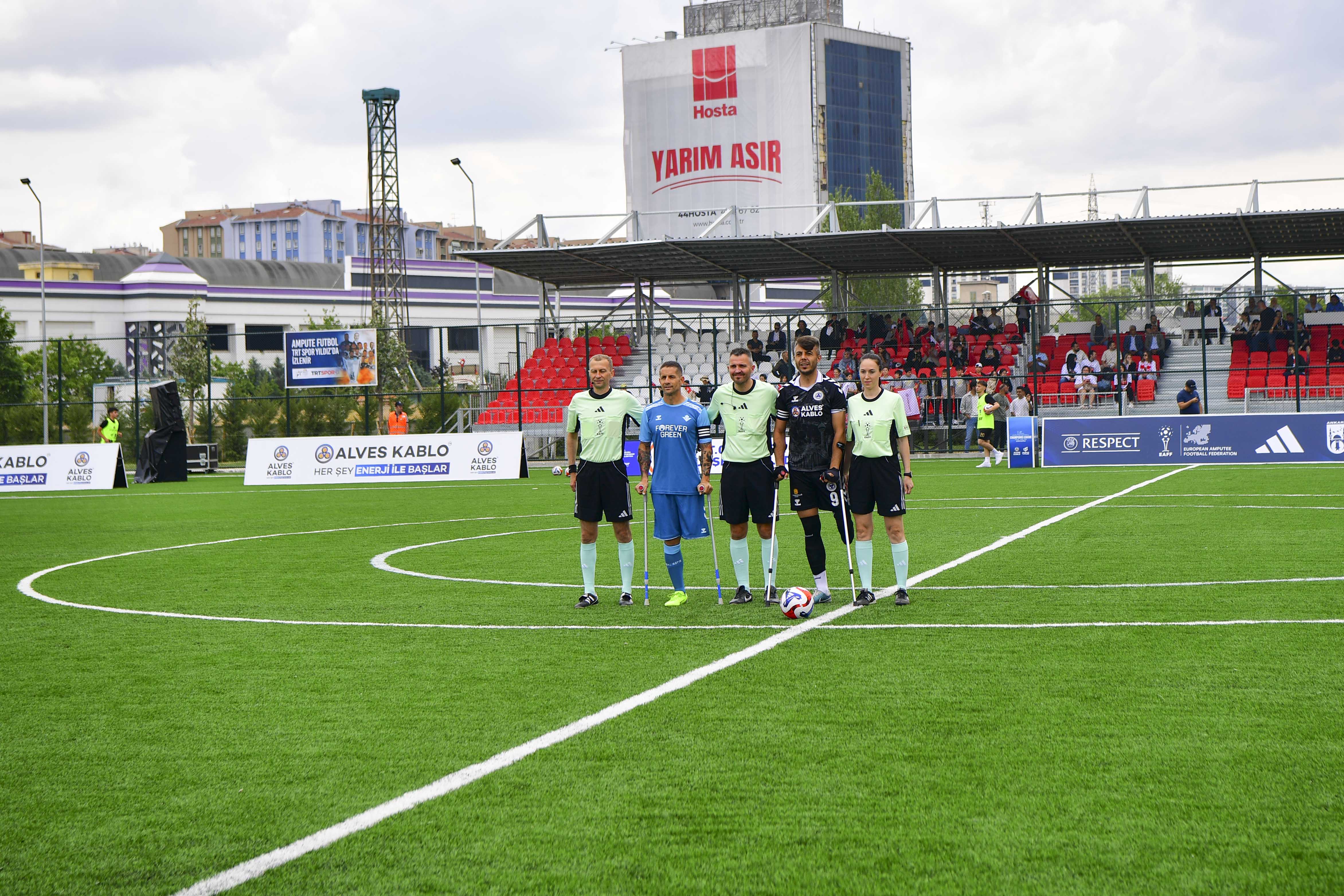 2025 EAFF AMPUTE FUTBOL ŞAMPİYONLAR LİGİ ANKARA’DA BAŞLADI
