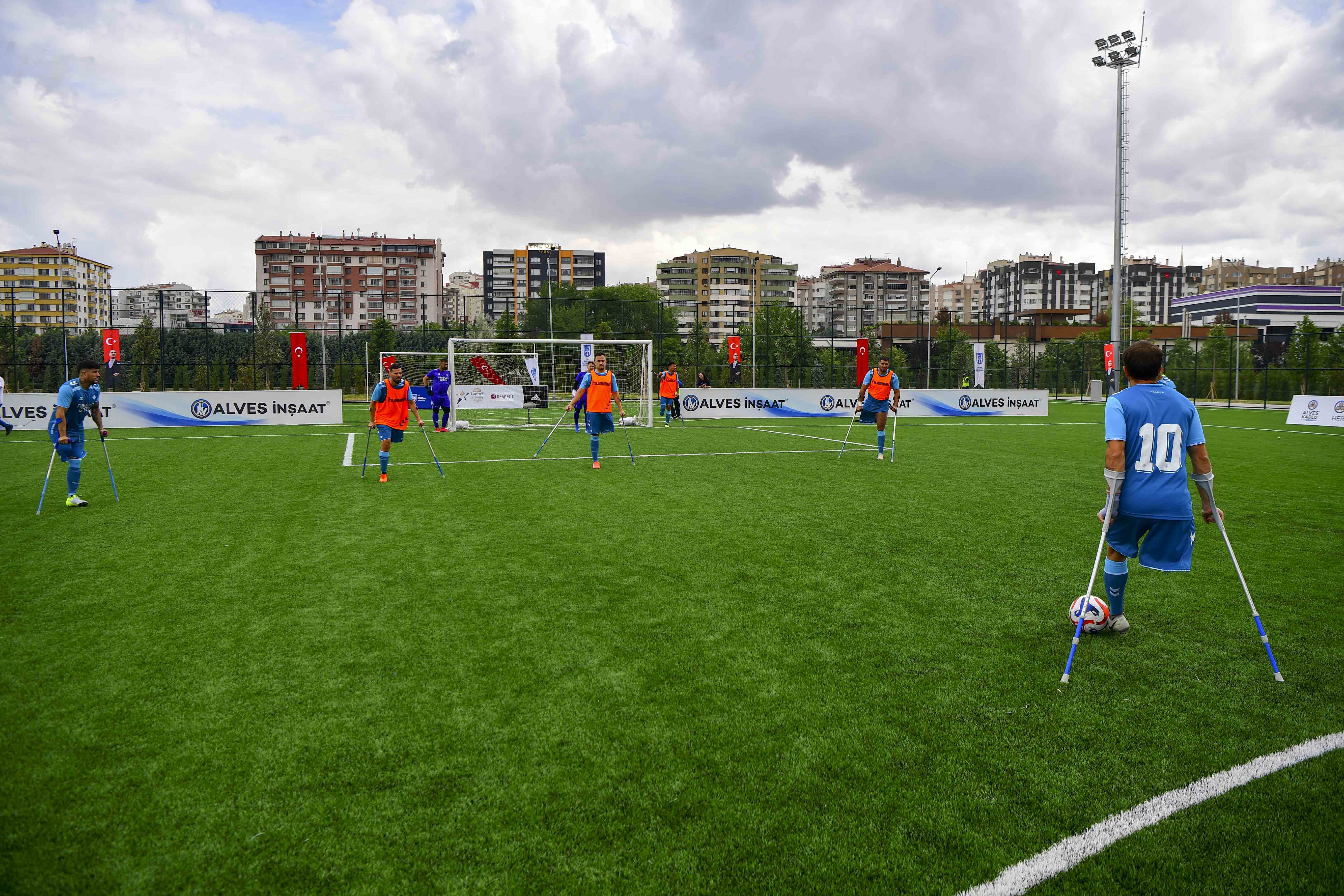 2025 EAFF AMPUTE FUTBOL ŞAMPİYONLAR LİGİ ANKARA’DA BAŞLADI