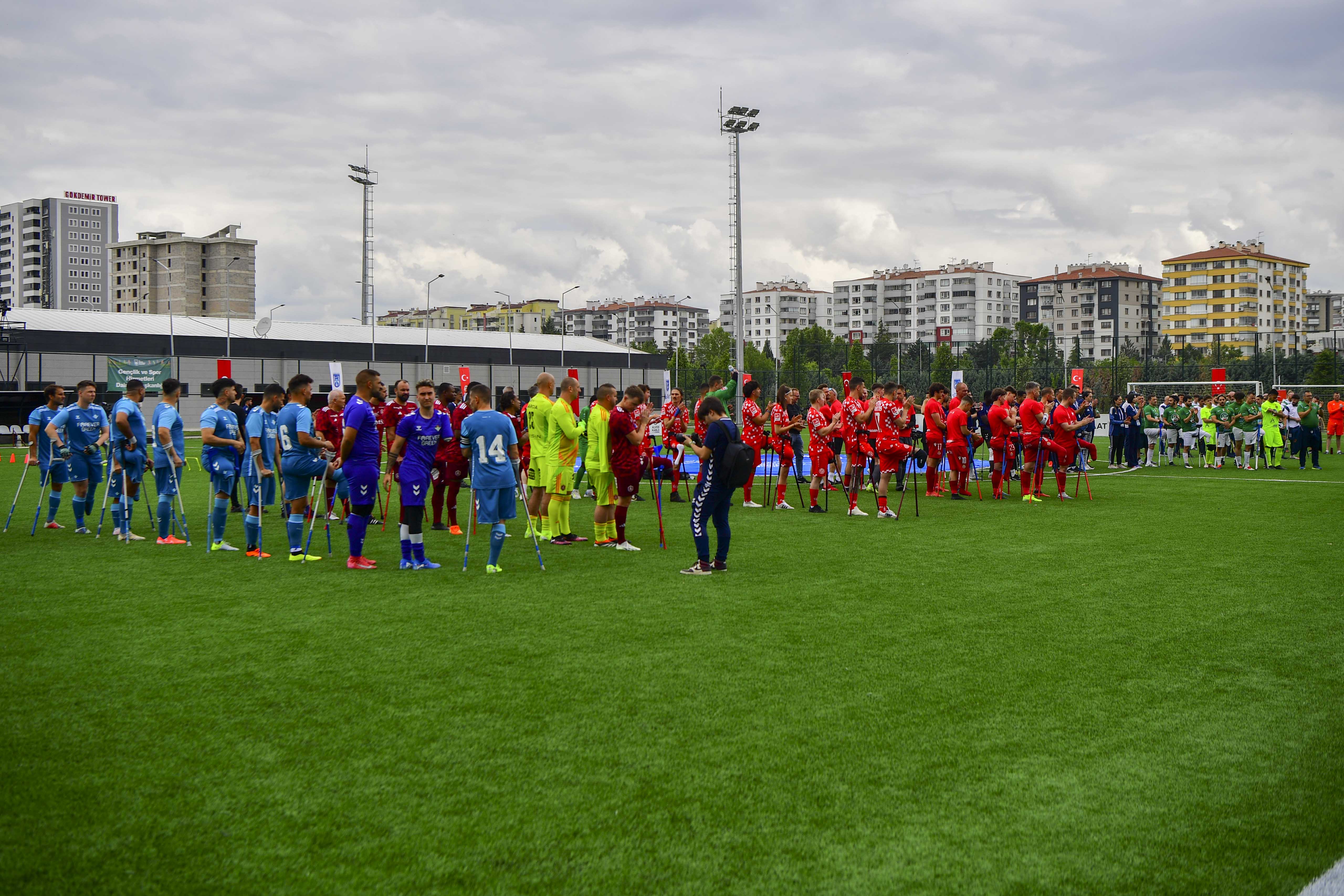 2025 EAFF AMPUTE FUTBOL ŞAMPİYONLAR LİGİ ANKARA’DA BAŞLADI