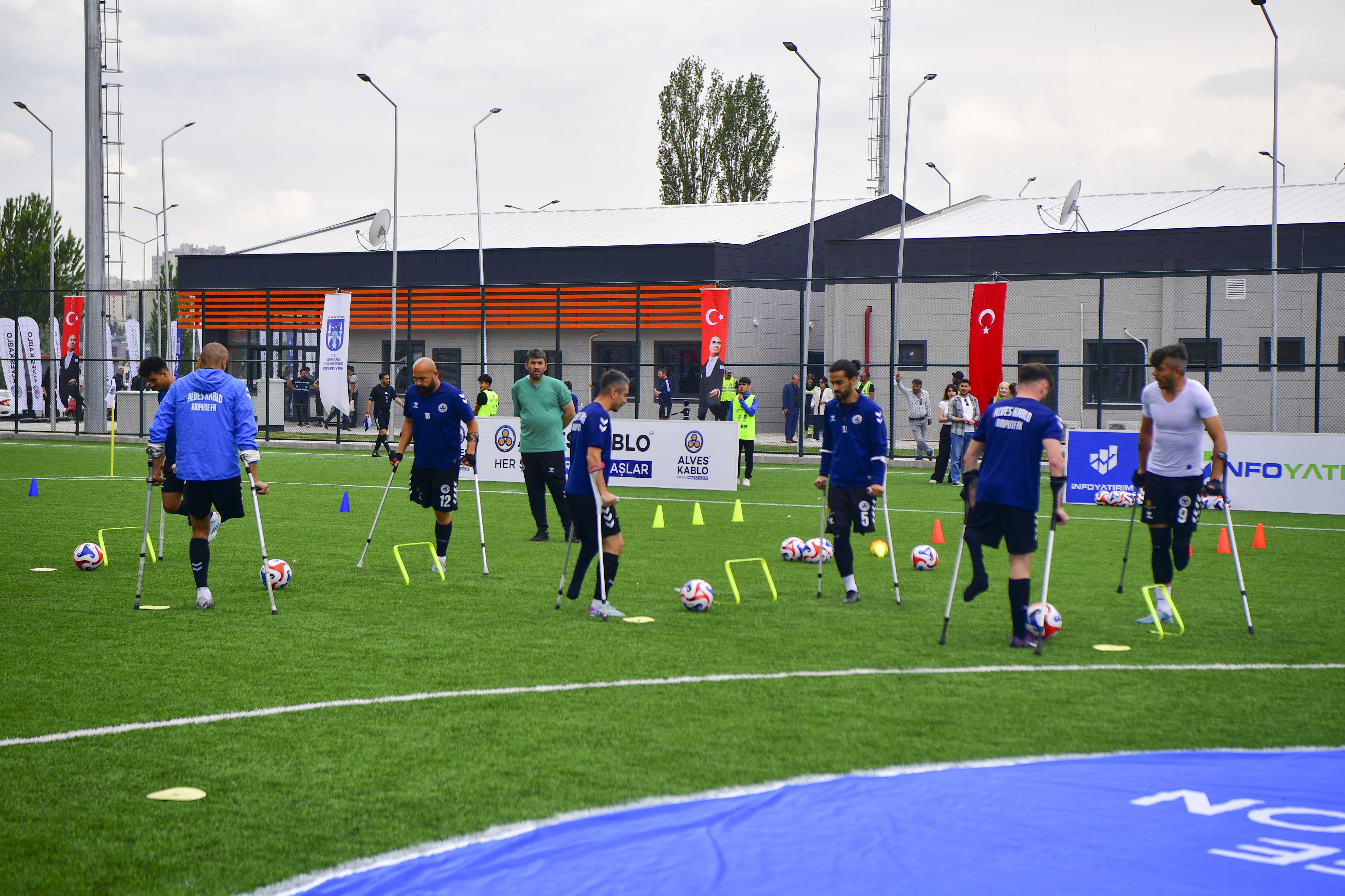 2025 EAFF AMPUTE FUTBOL ŞAMPİYONLAR LİGİ ANKARA’DA BAŞLADI   