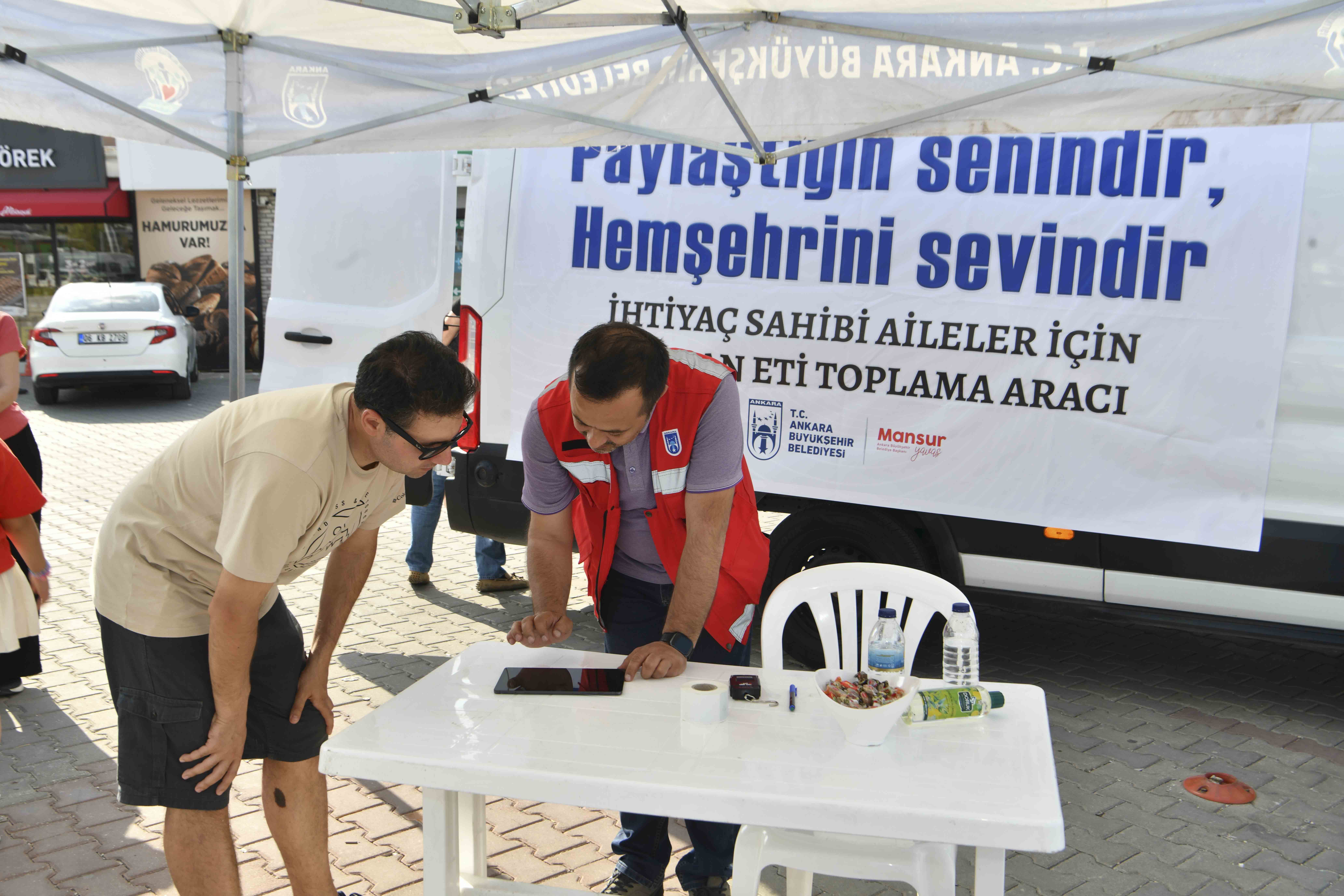 ANKARA BÜYÜKŞEHİR BELEDİYESİ’NDEN “ET PAYLAŞIM KAMPANYASI”
