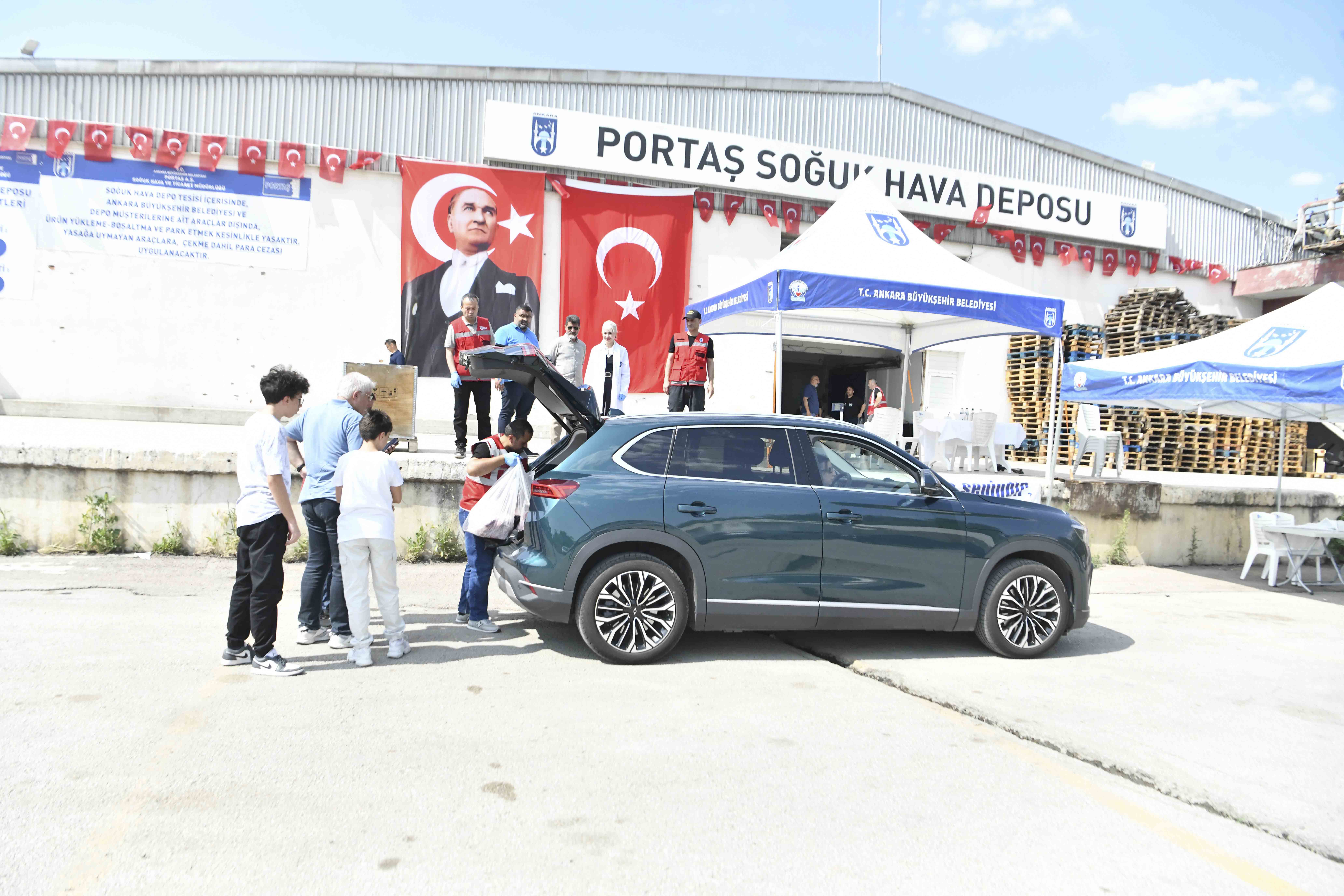 ANKARA BÜYÜKŞEHİR BELEDİYESİ’NDEN “ET PAYLAŞIM KAMPANYASI”