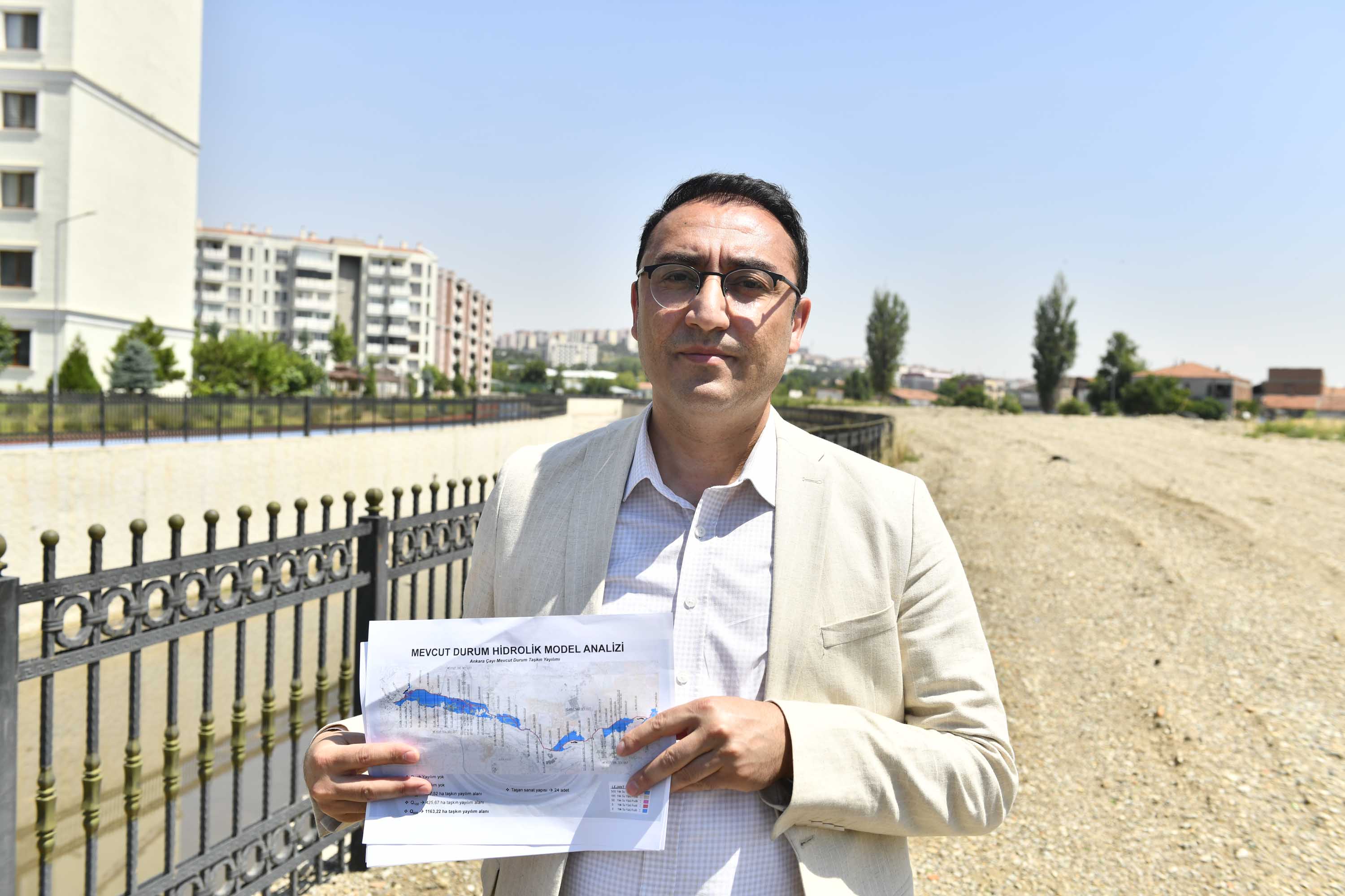 TARİHİNDE İLK KEZ TAŞTI… ANKARA ÇAYI ALARM VERİYOR