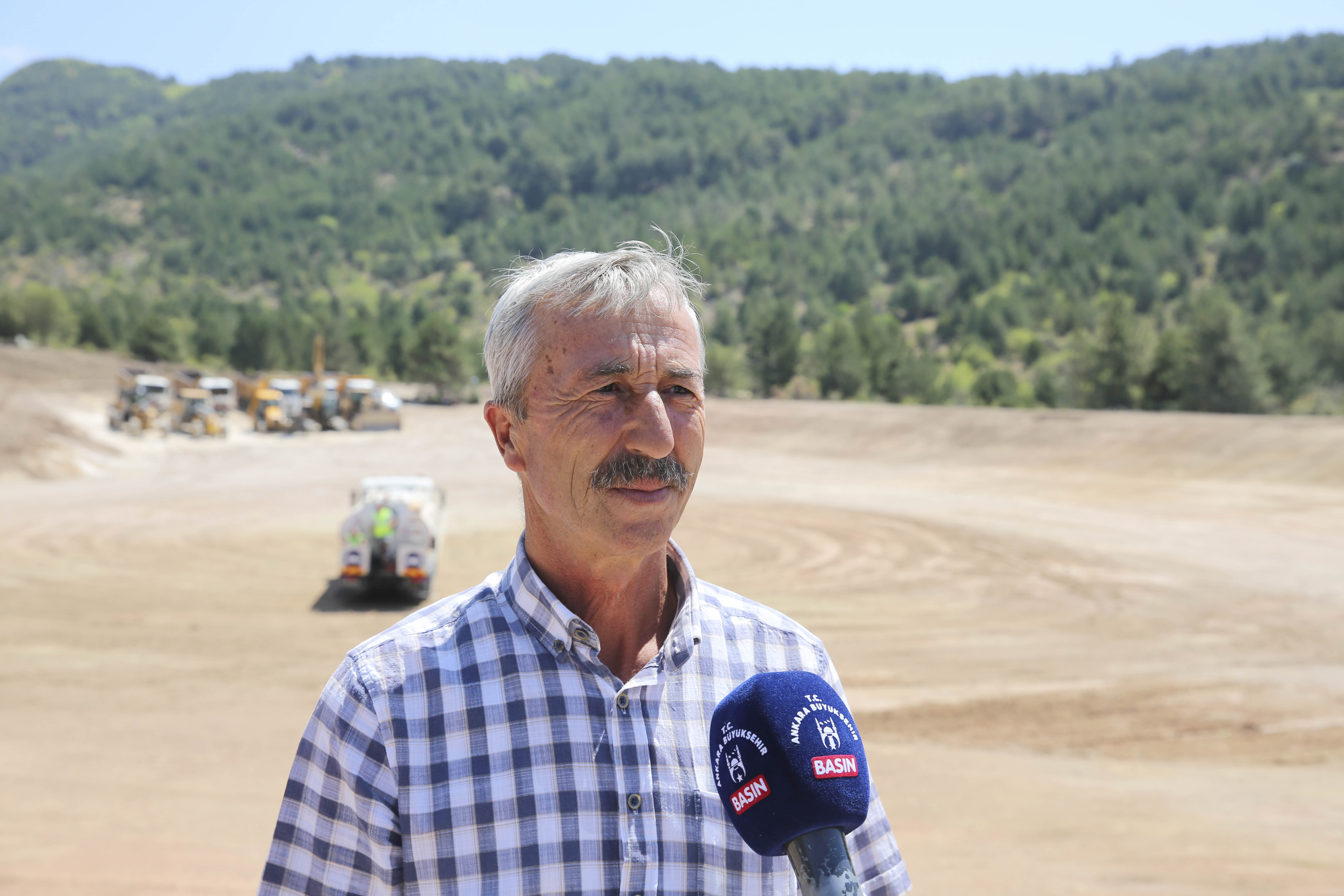 ABB KENDİ İMKÂNLARIYLA İNŞA ETTİ: ÇAMLIDERE BEŞBEYLER MAHALLESİ’NE HAYVAN İÇME SUYU GÖLETİ