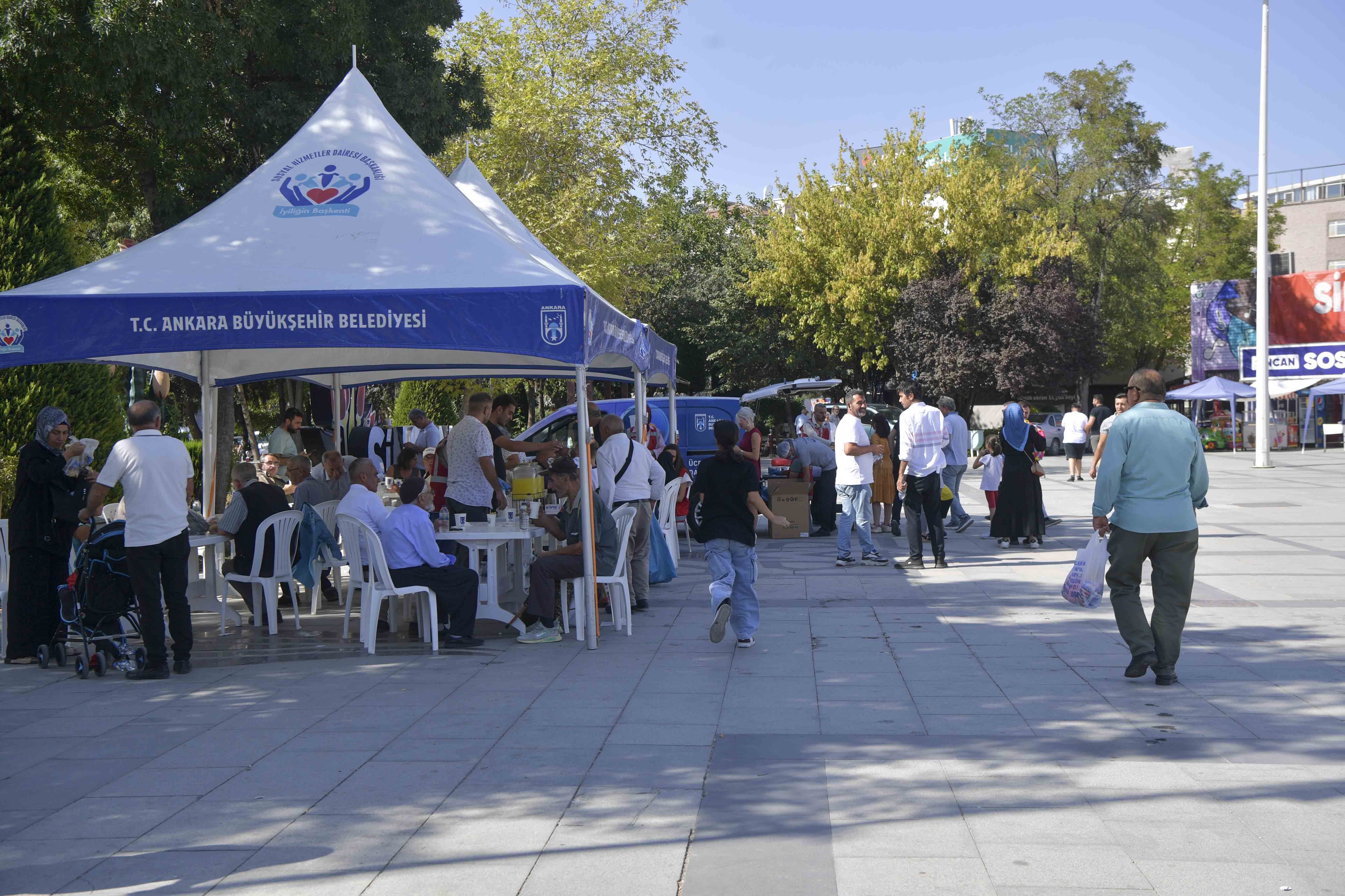 ANKARA BÜYÜKŞEHİR EMEKLİLERİN YANINDA