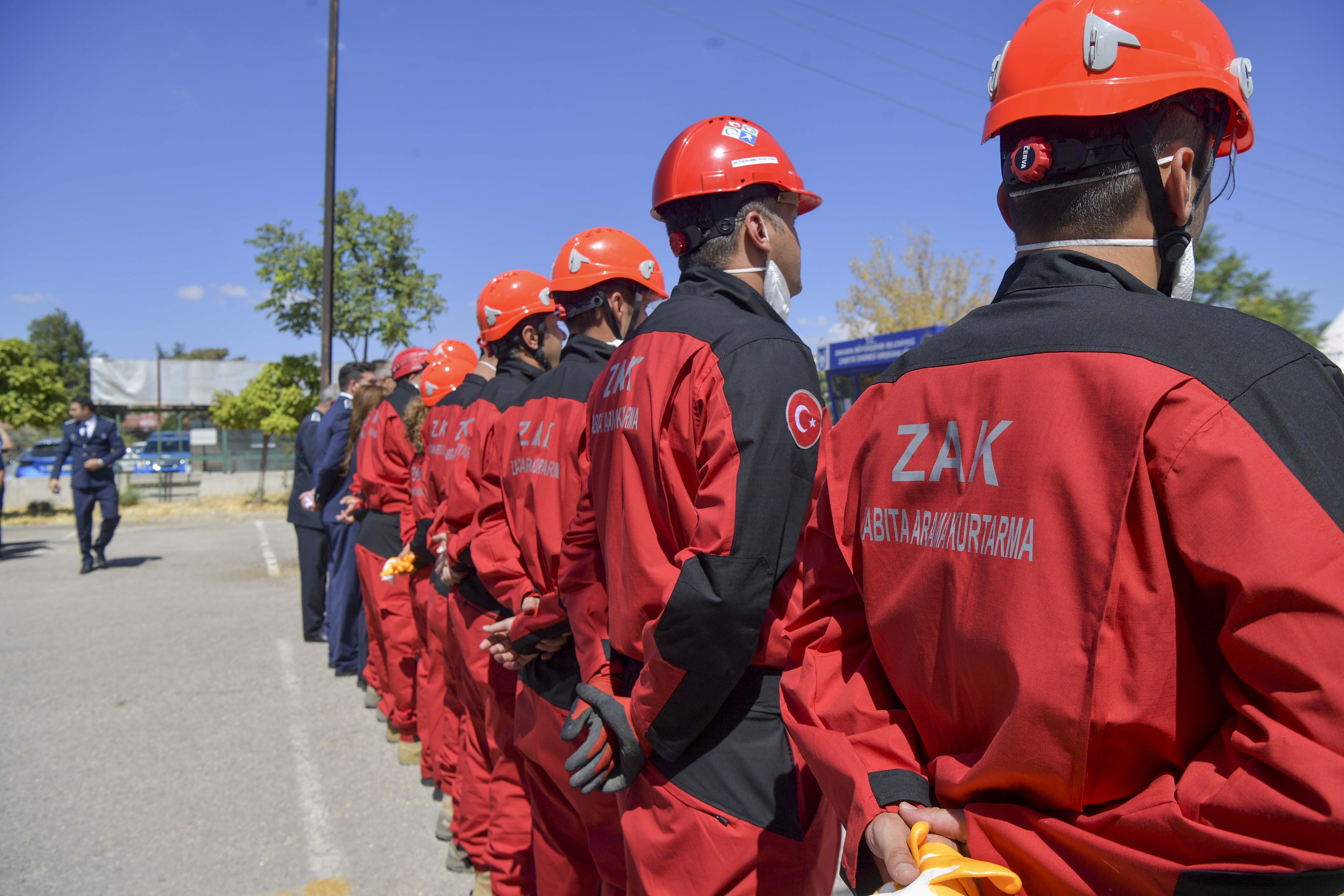 ANKARA ZABITASI ARAMA KURTARMA EKİBİ GÖREVE BAŞLADI