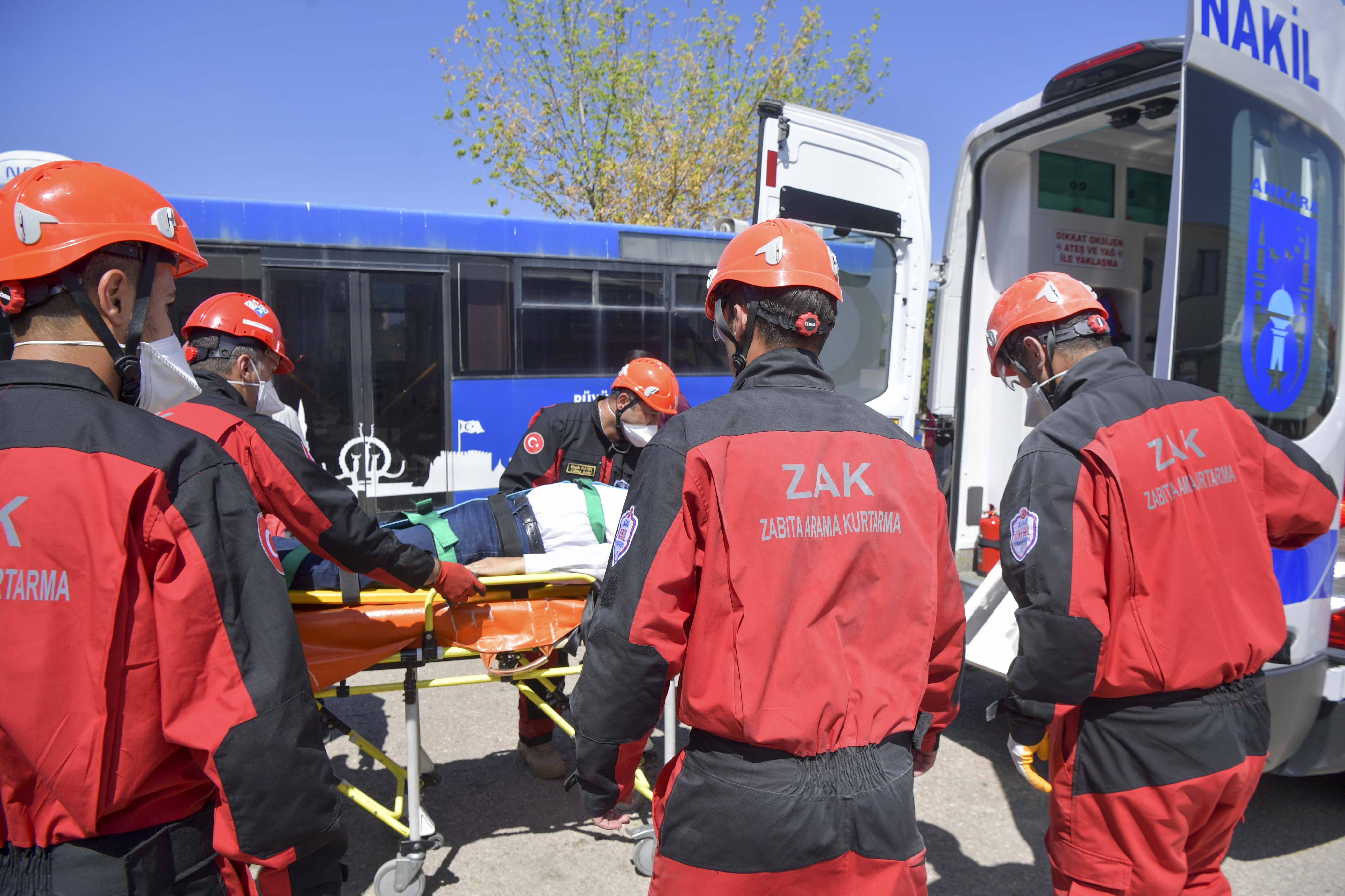 ANKARA ZABITASI ARAMA KURTARMA EKİBİ GÖREVE BAŞLADI