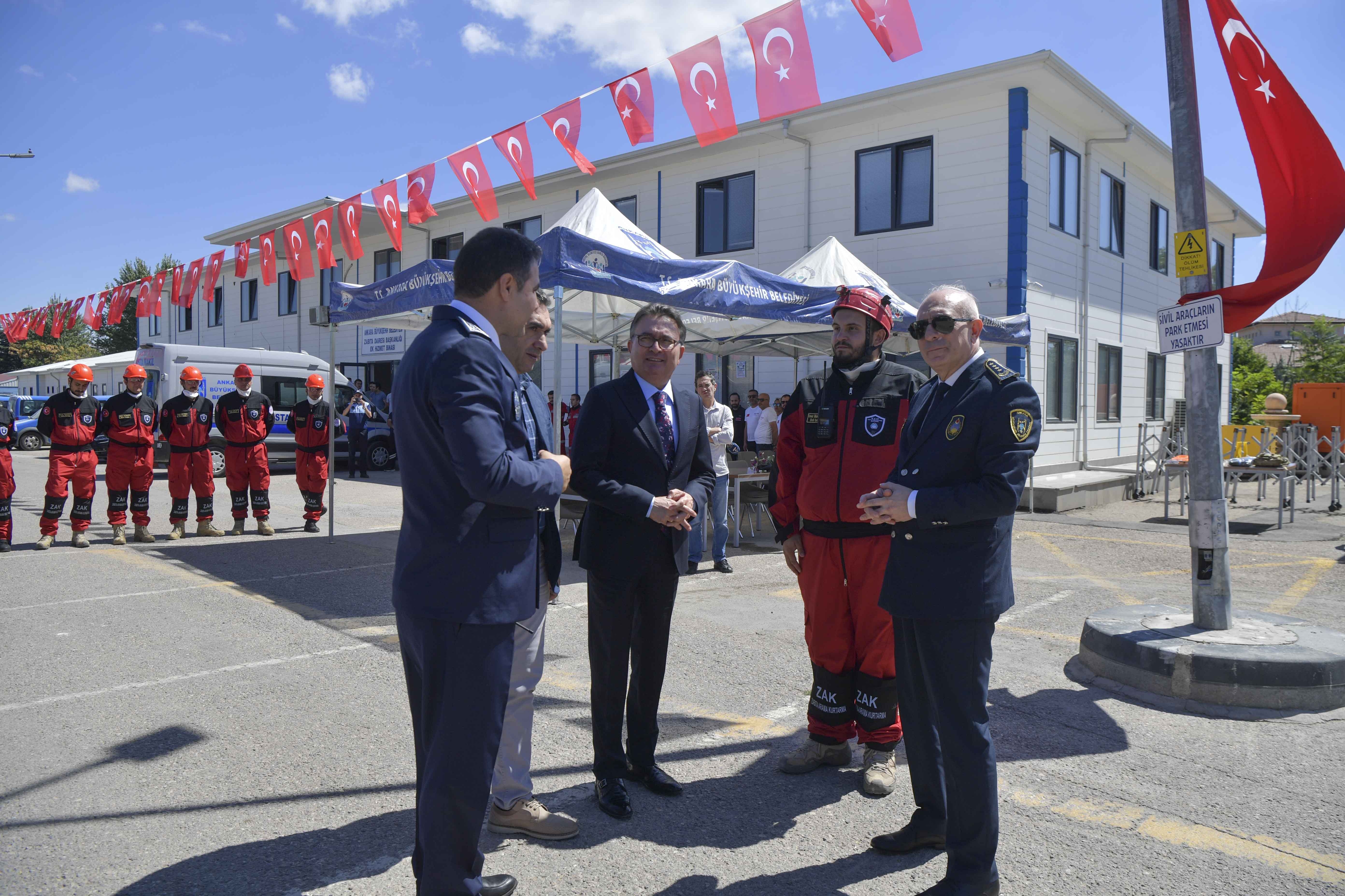 ANKARA ZABITASI ARAMA KURTARMA EKİBİ GÖREVE BAŞLADI