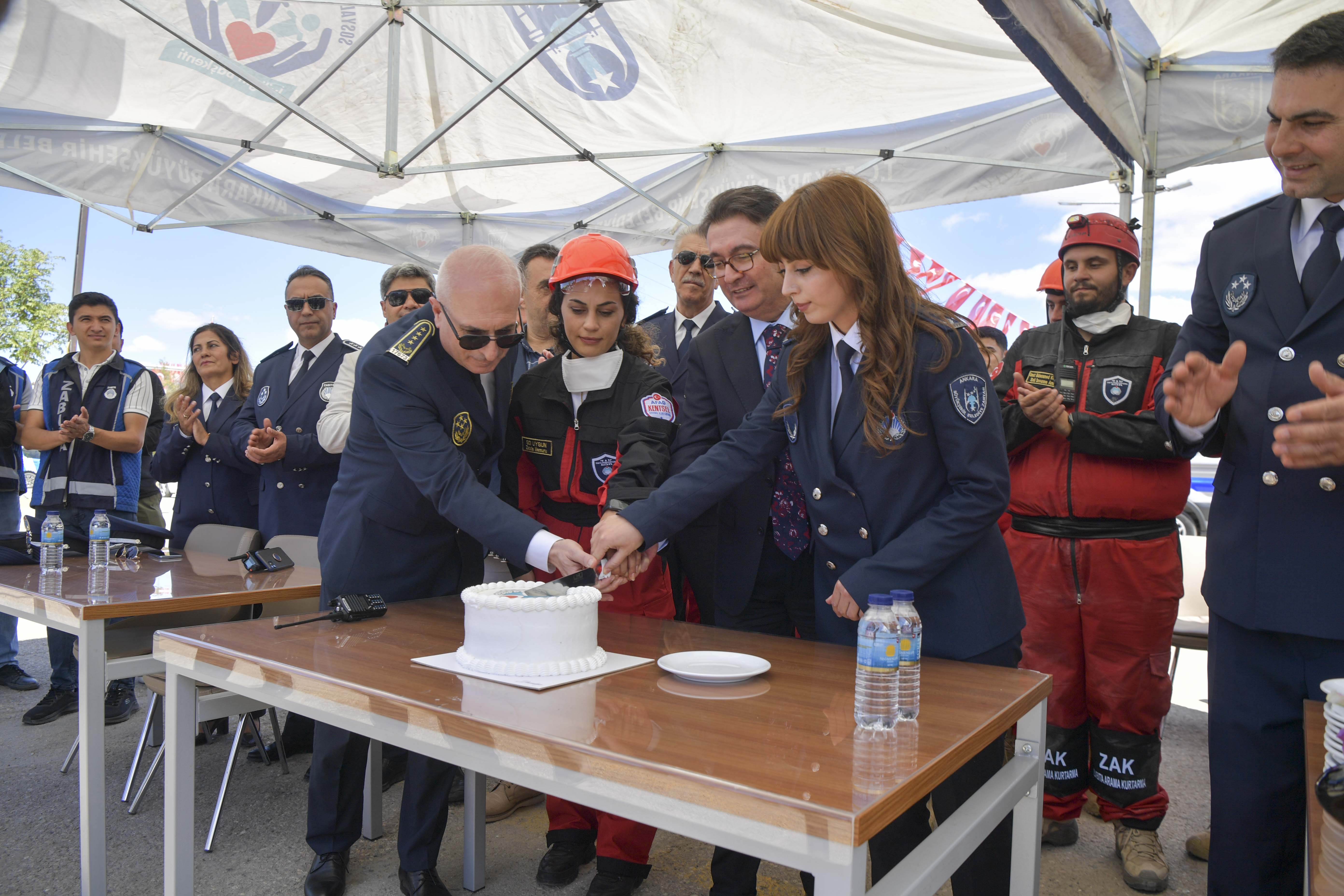 ANKARA ZABITASI ARAMA KURTARMA EKİBİ GÖREVE BAŞLADI