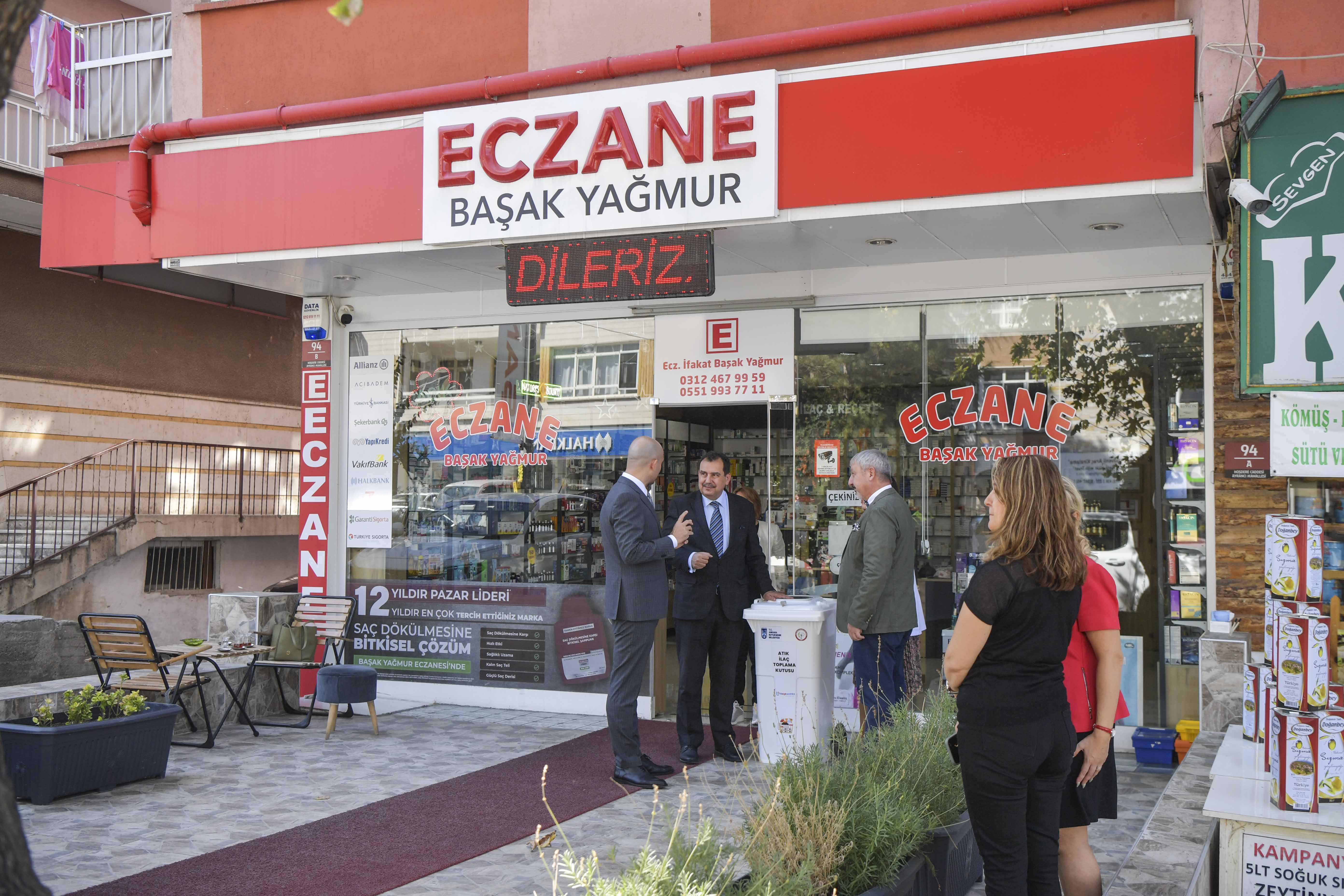 ANKARA BÜYÜKŞEHİR’İN “EVSEL ATIK İLAÇ TOPLAMA KAMPANYASI” DEVAM EDİYOR