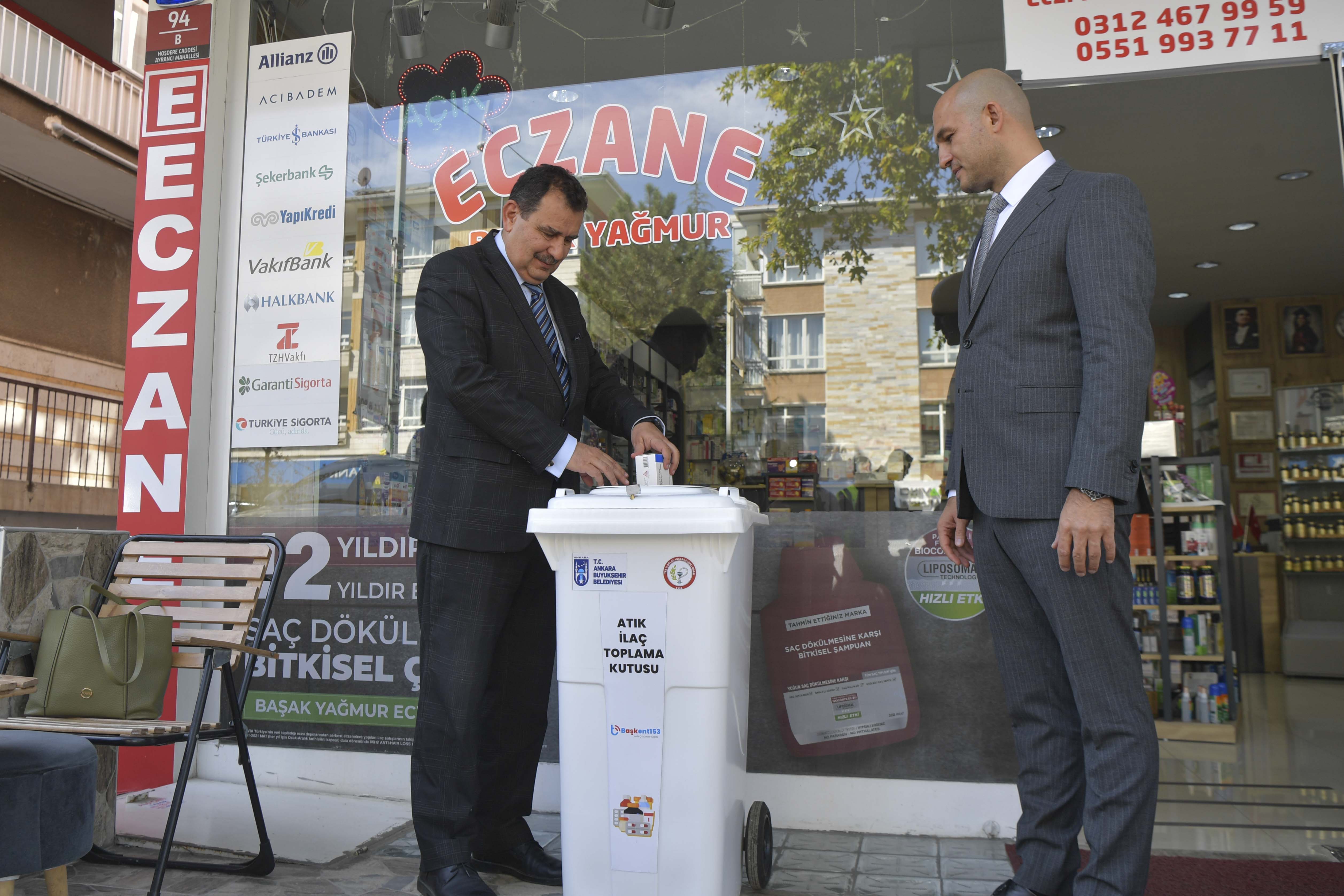 ANKARA BÜYÜKŞEHİR’İN “EVSEL ATIK İLAÇ TOPLAMA KAMPANYASI” DEVAM EDİYOR