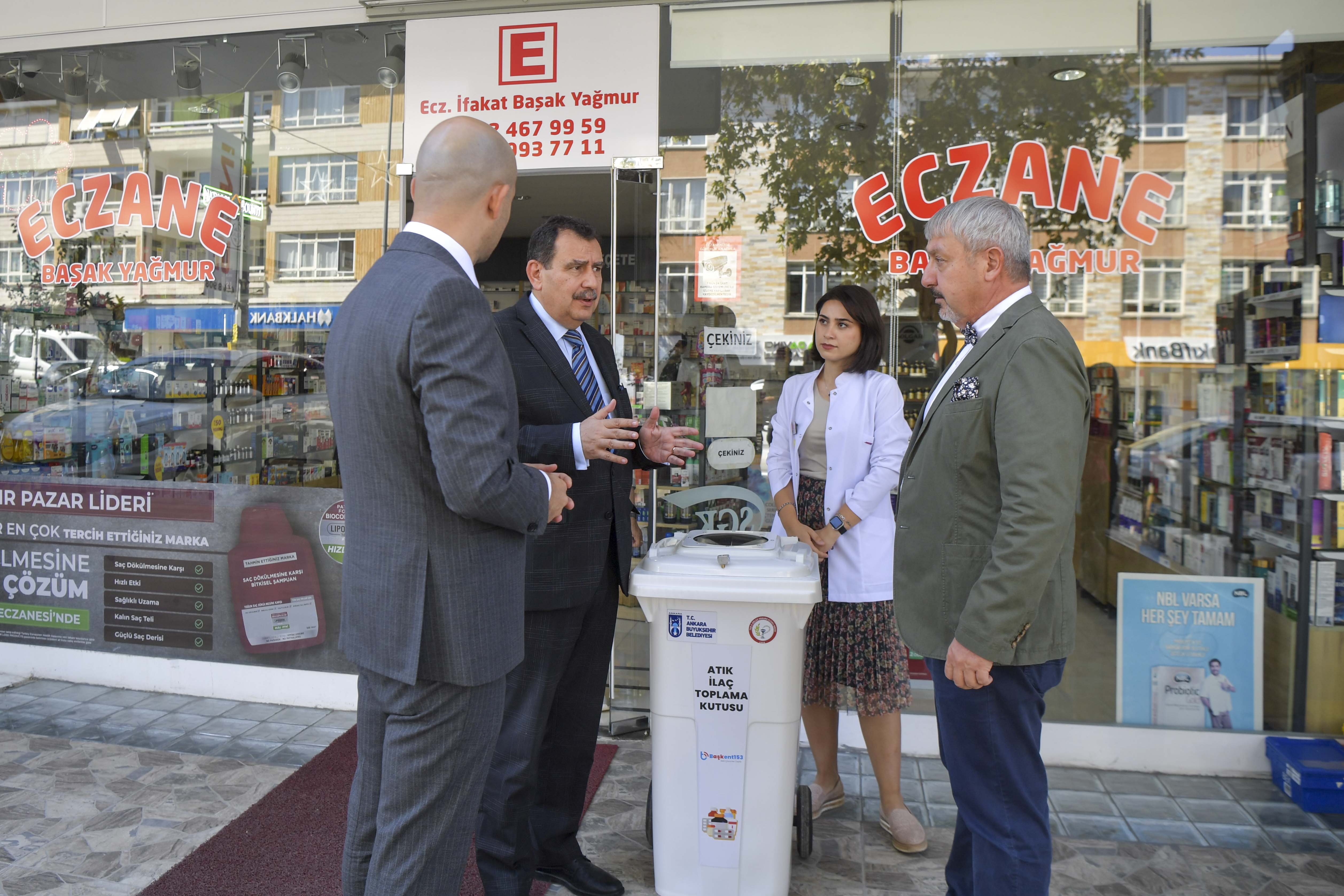 ANKARA BÜYÜKŞEHİR’İN “EVSEL ATIK İLAÇ TOPLAMA KAMPANYASI” DEVAM EDİYOR