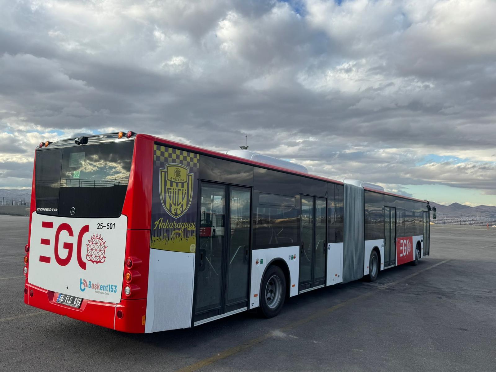 ANKARA BÜYÜKŞEHİR BELEDİYESİ’NDEN BAŞKENT’E 5 YENİ OTOBÜS