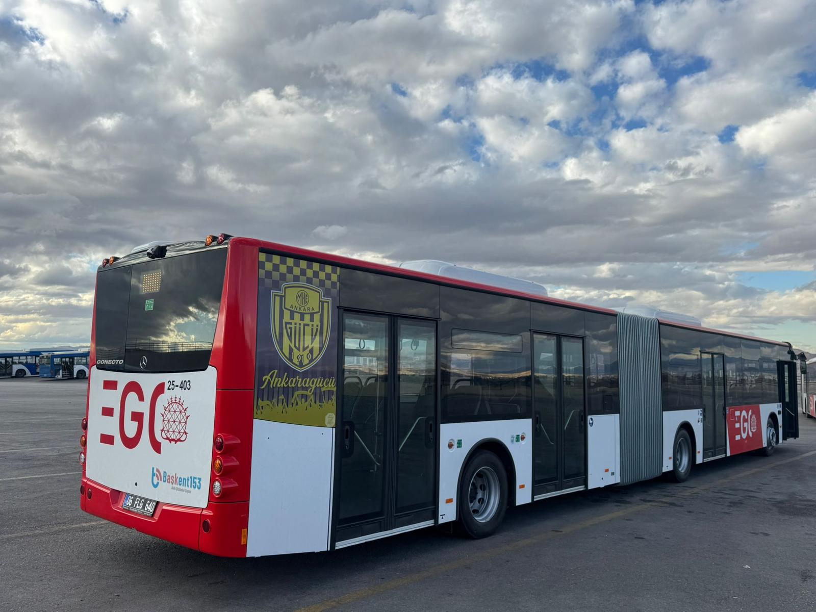 ANKARA BÜYÜKŞEHİR BELEDİYESİ’NDEN BAŞKENT’E 5 YENİ OTOBÜS